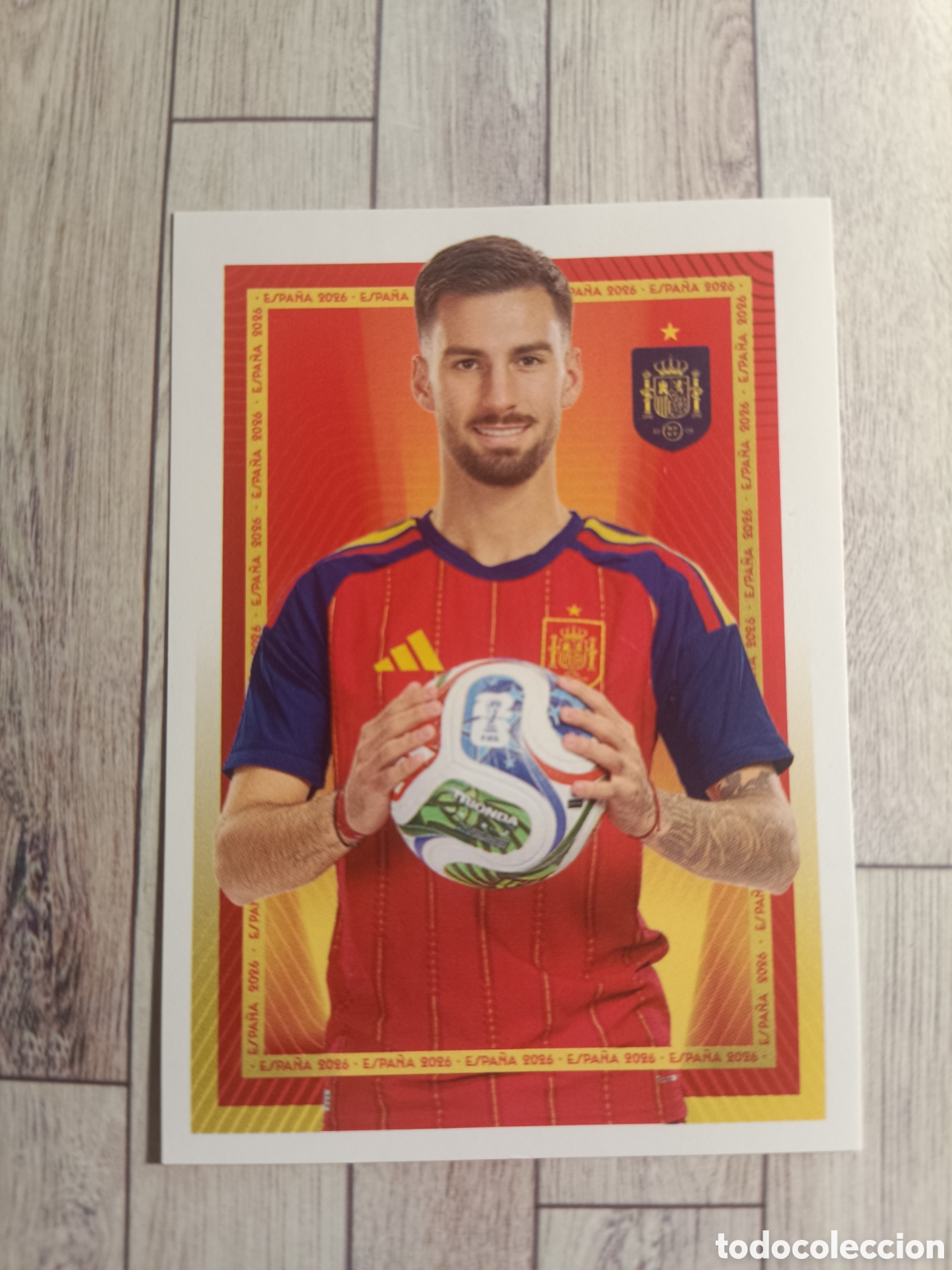 Cromos de f&uacute;tbol: 43 ALEX BAENA SELECCION ESPA&Ntilde;OLA ESPA&Ntilde;A MUNDIAL CARREFOUR 26 PANINI 2026