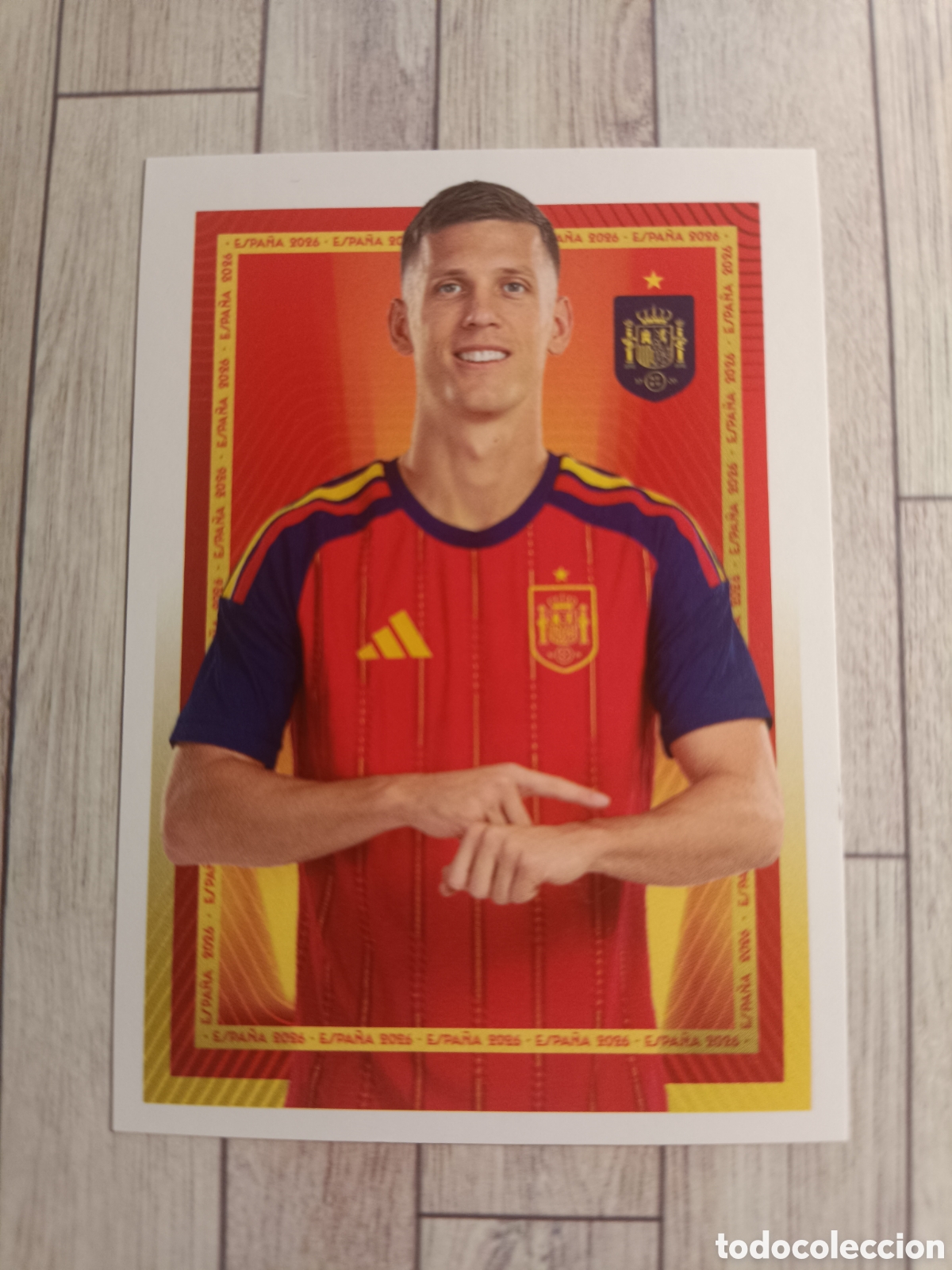 Cromos de f&uacute;tbol: 47 DANI OLMO SELECCION ESPA&Ntilde;OLA ESPA&Ntilde;A MUNDIAL CARREFOUR 26 PANINI 2026