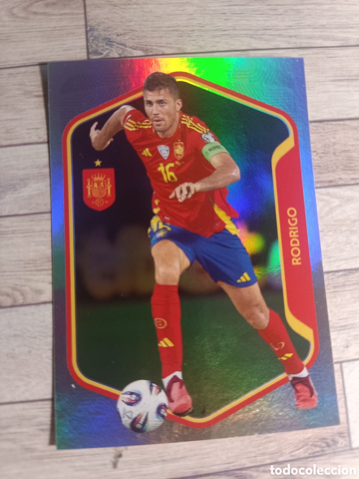 Cromos de f&uacute;tbol: 32 RODRIGO SELECCION ESPA&Ntilde;OLA ESPA&Ntilde;A MUNDIAL CARREFOUR 26 PANINI 2026