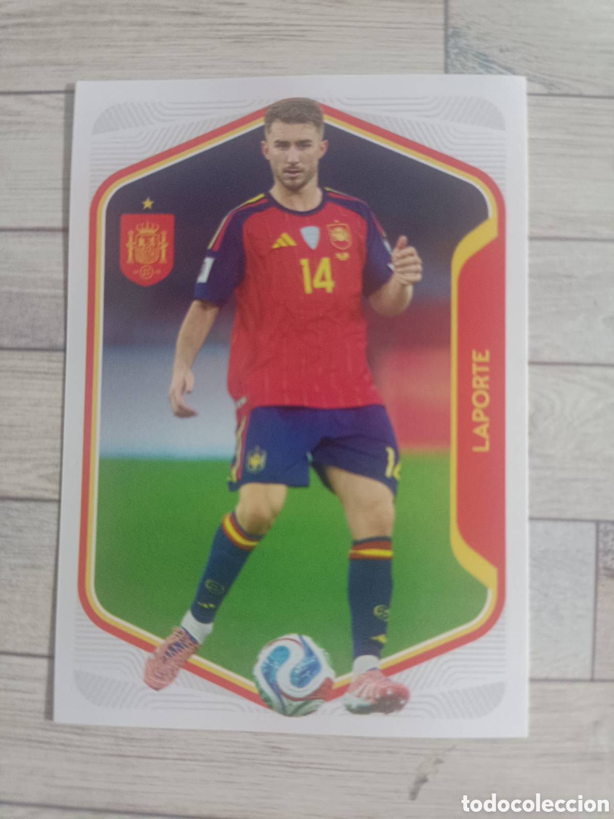 Cromos de f&uacute;tbol: 20 LAPORTE SELECCION ESPA&Ntilde;OLA ESPA&Ntilde;A MUNDIAL CARREFOUR 26 PANINI 2026