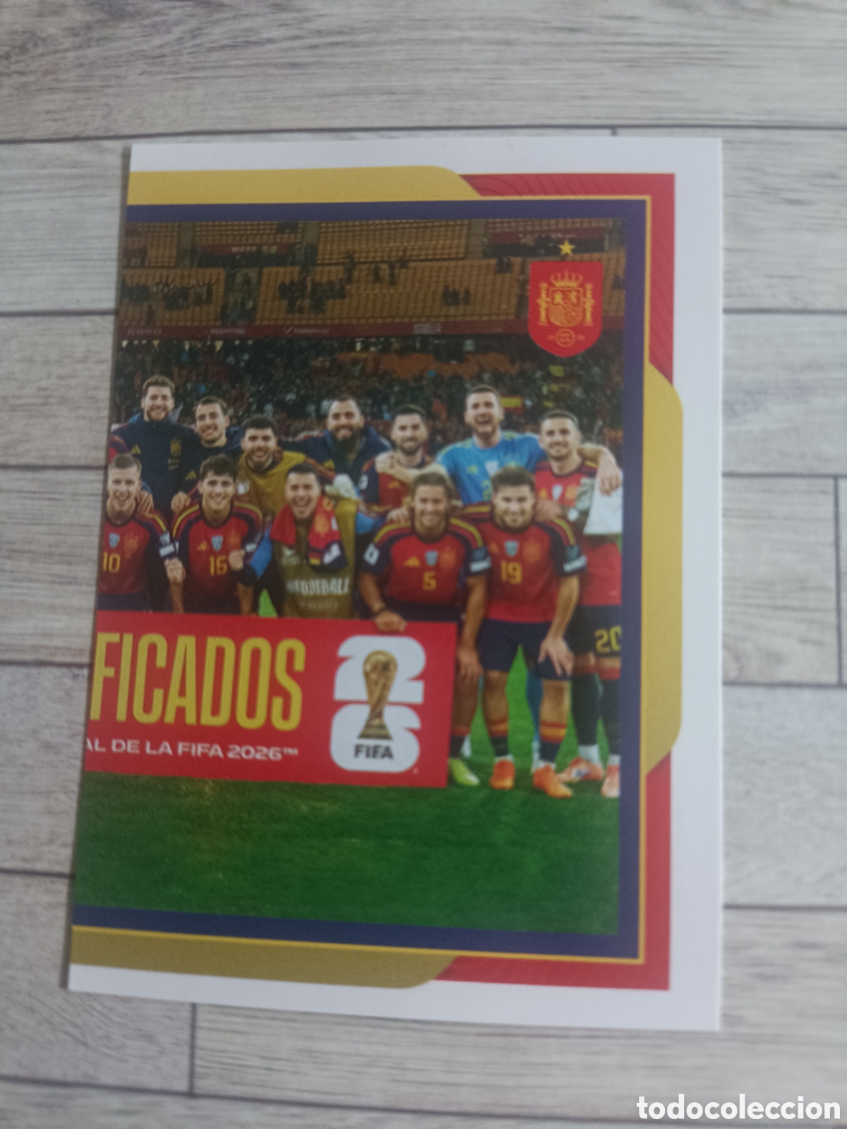 Cromos de f&uacute;tbol: 3 ESPA&Ntilde;A SELECCION ESPA&Ntilde;OLA ESPA&Ntilde;A MUNDIAL CARREFOUR 26 PANINI 2026