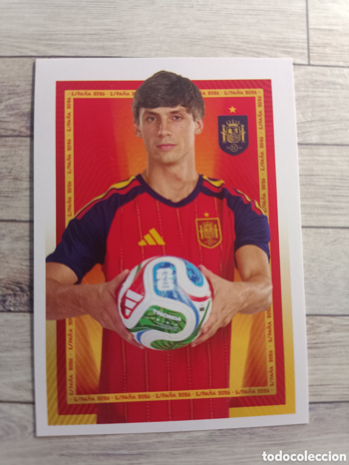 Cromos de f&uacute;tbol: 25 LE NORMAND SELECCION ESPA&Ntilde;OLA ESPA&Ntilde;A MUNDIAL CARREFOUR 26 PANINI 2026