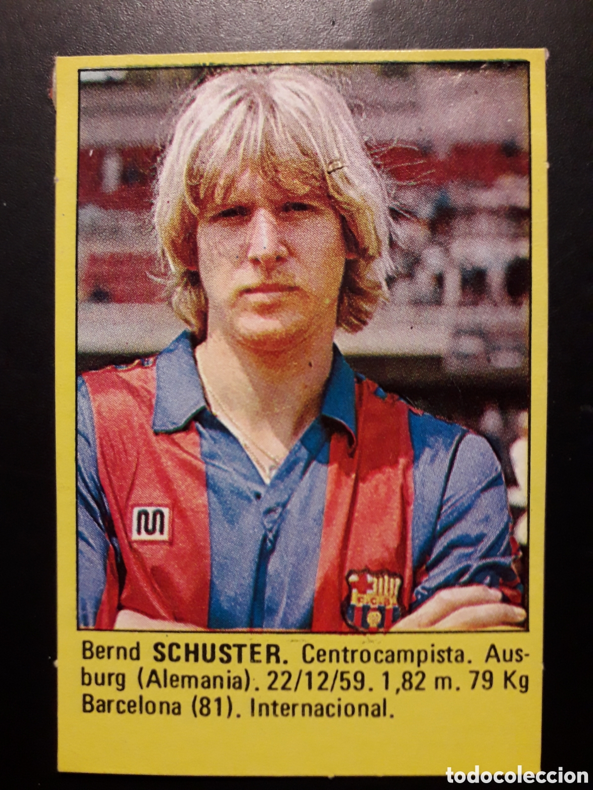 Cromos de f&uacute;tbol: SCHUSTER FC BARCELONA SUPER F&Uacute;TBOL 84 83-84 1983-1984 ROLL&Aacute;N DESPEGADO PEDIDO M&Iacute;NIMO 3&euro;