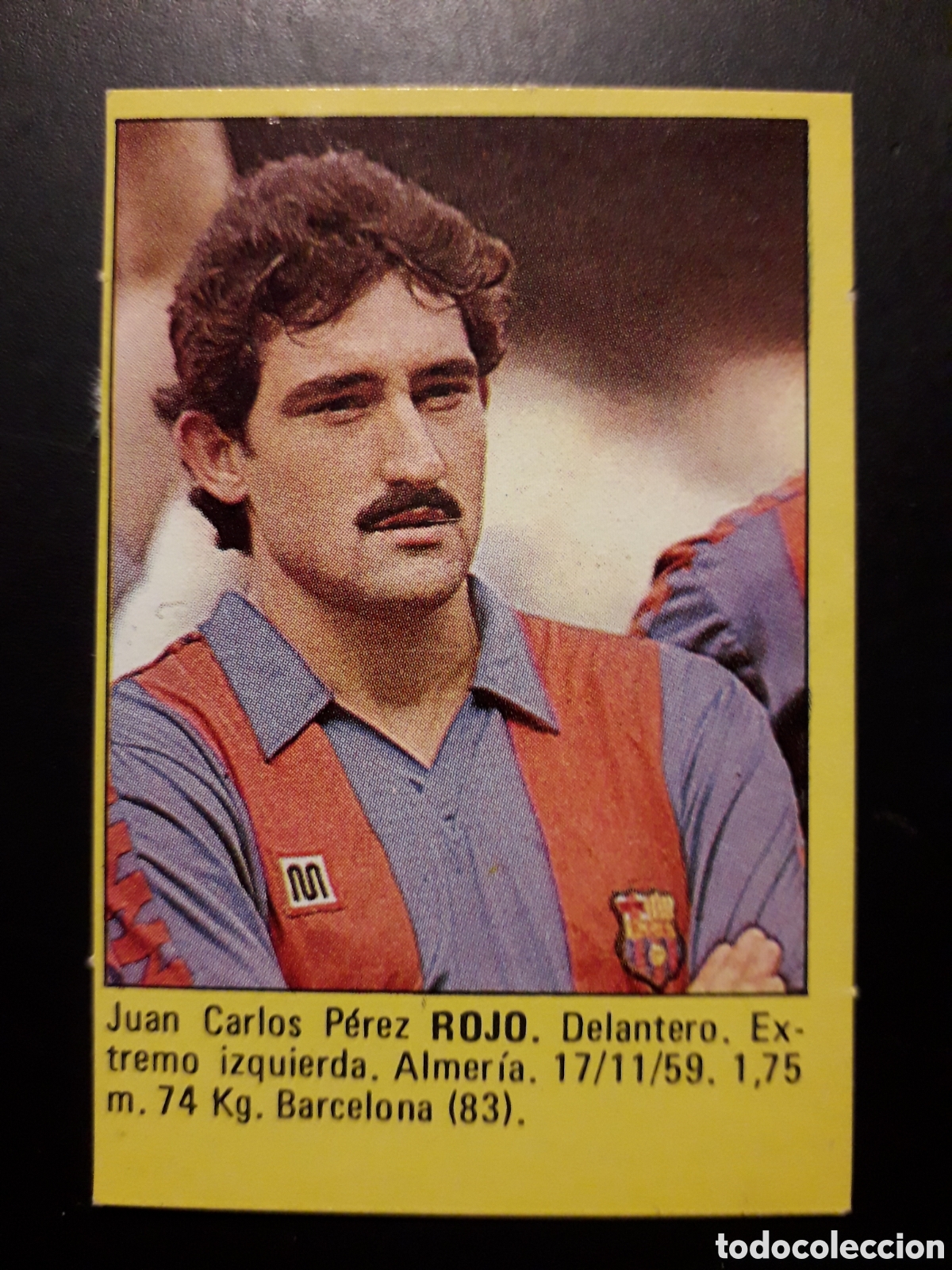 Cromos de f&uacute;tbol: ROJO FC BARCELONA SUPER F&Uacute;TBOL 84 83-84 1983-1984 ROLL&Aacute;N DESPEGADO PEDIDO M&Iacute;NIMO 3&euro;