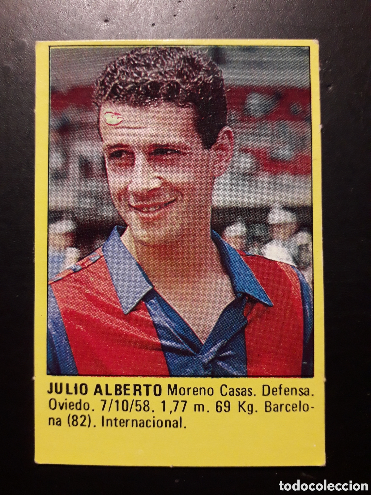 Cromos de f&uacute;tbol: JULIO ALBERTO FC BARCELONA SUPER F&Uacute;TBOL 84 83-84 1983-1984 ROLL&Aacute;N DESPEGADO PEDIDO M&Iacute;NIMO 3&euro;