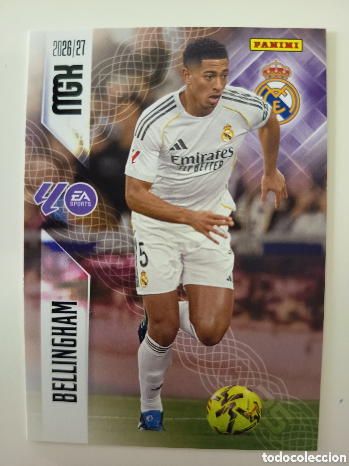 Cromos de f&uacute;tbol: 228 Bellingham real Madrid megacracks 2026-2027