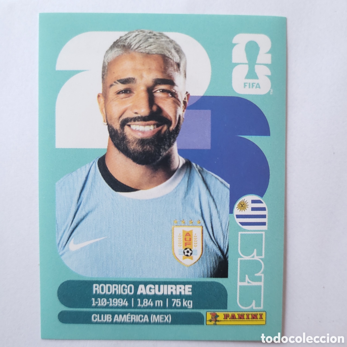 Cromos de Futebol: URU 19 Rodrigo Aguirre [Sticker] / FIFA World Cup 2026