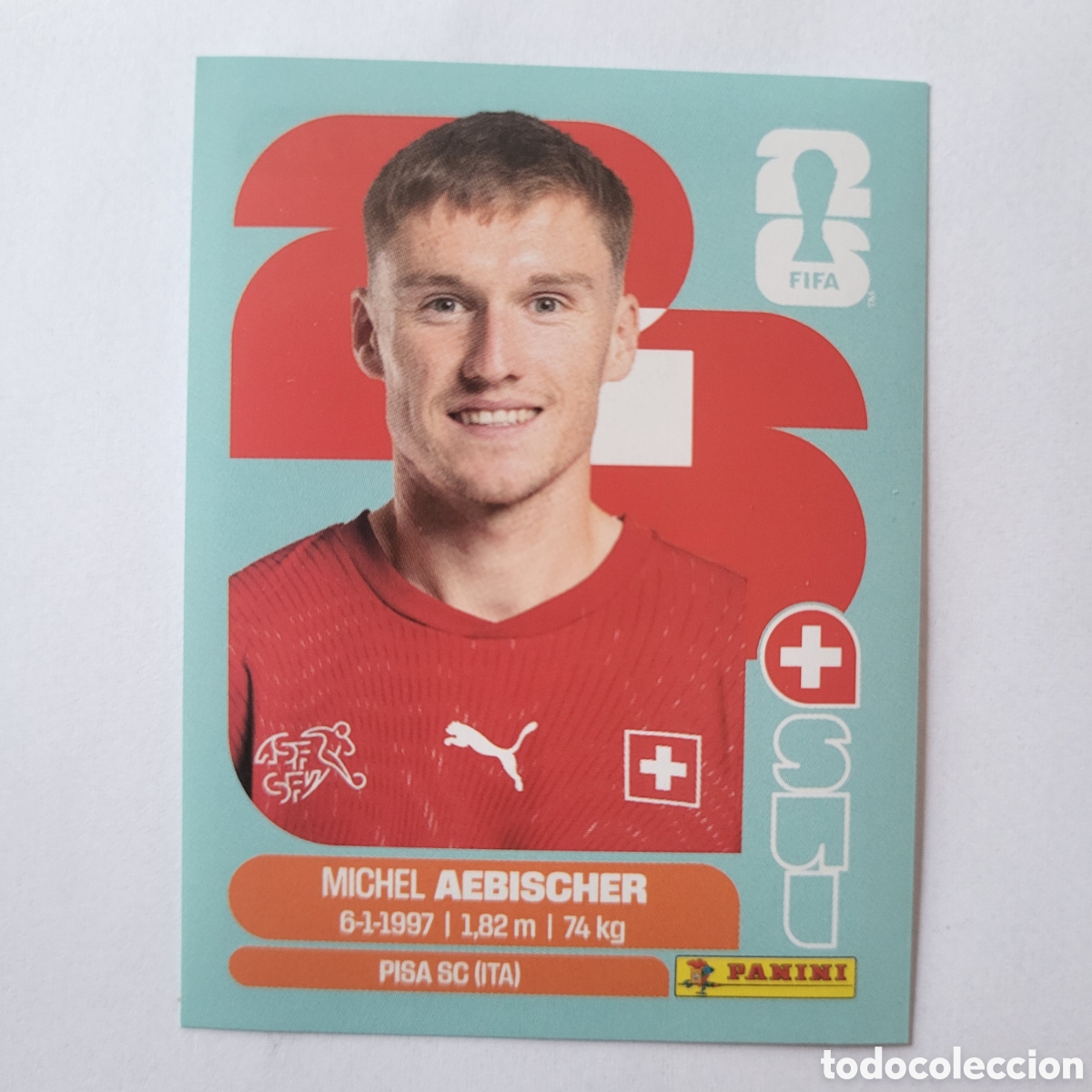 Cromos de Futebol: SUI 16 Michel Aebischer [Sticker] / FIFA World Cup 2026