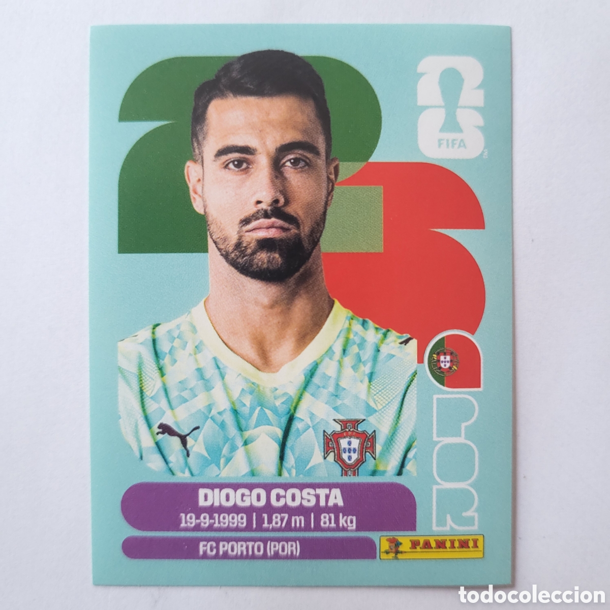 Cromos de Futebol: POR 2 Diogo Costa [Sticker] / FIFA World Cup 2026