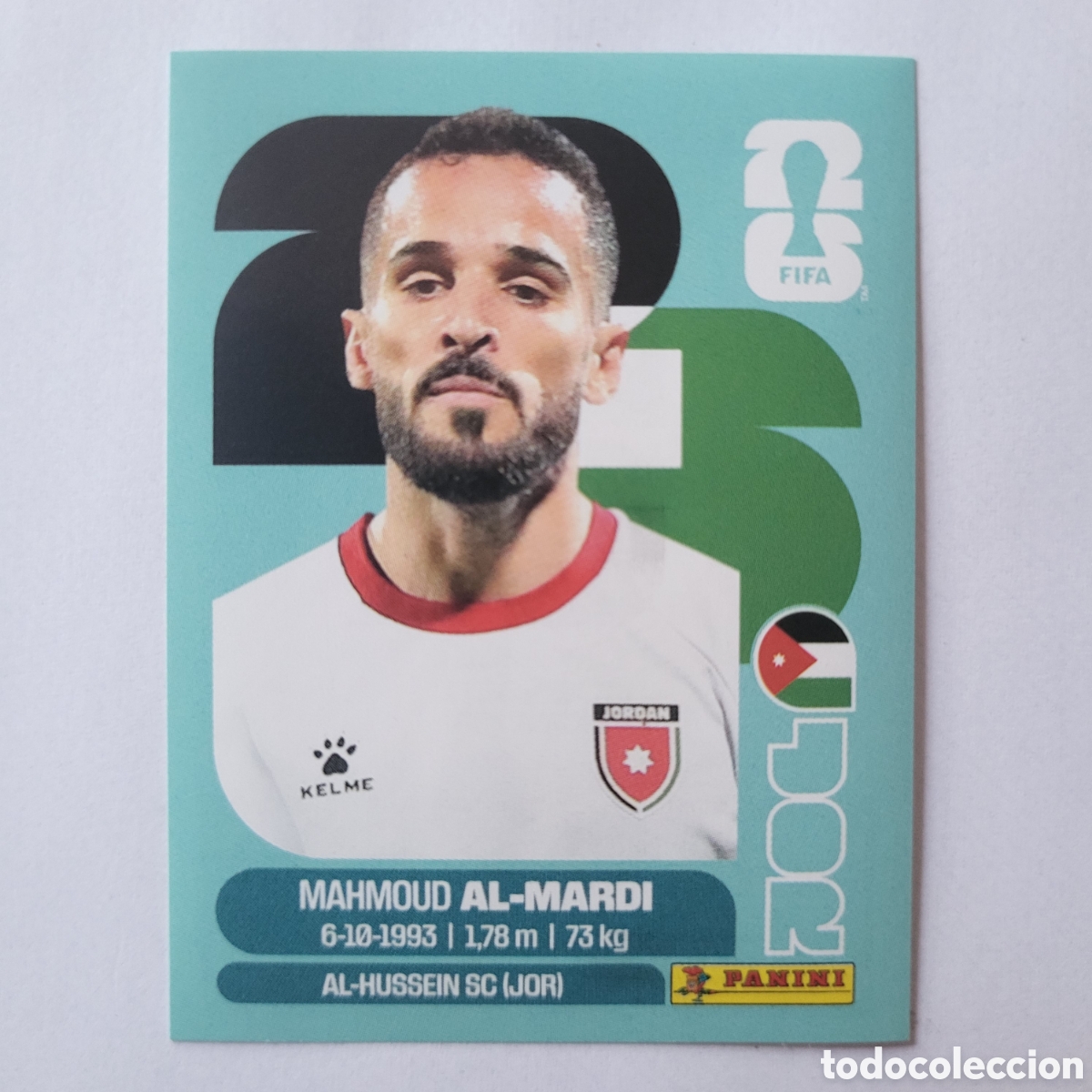 Cromos de Futebol: JOR 17 Mahmoud Al-Mardi [Sticker] / FIFA World Cup 2026