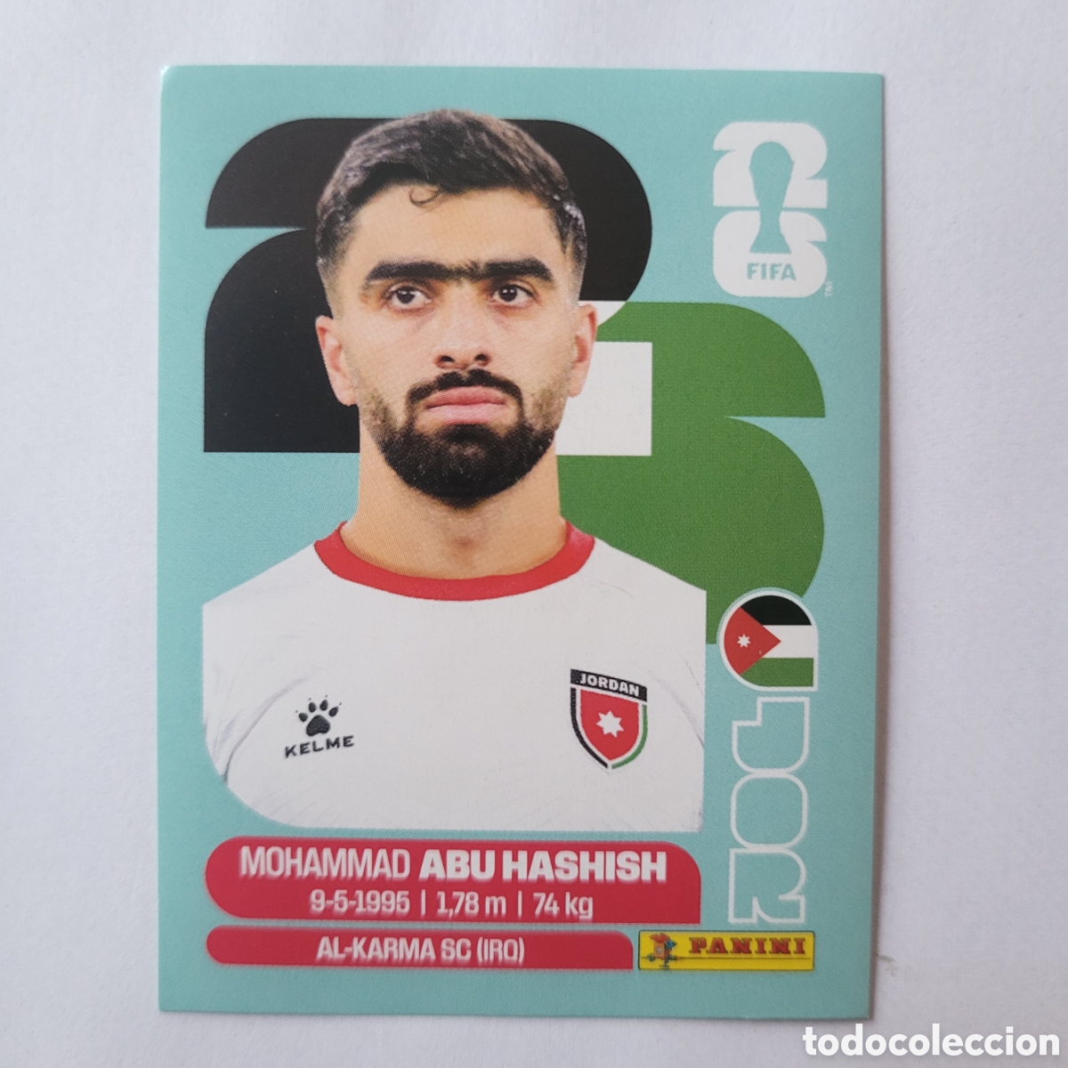 Cromos de Futebol: JOR 4 Mohammad Abu Hashish [Sticker] / FIFA World Cup 2026