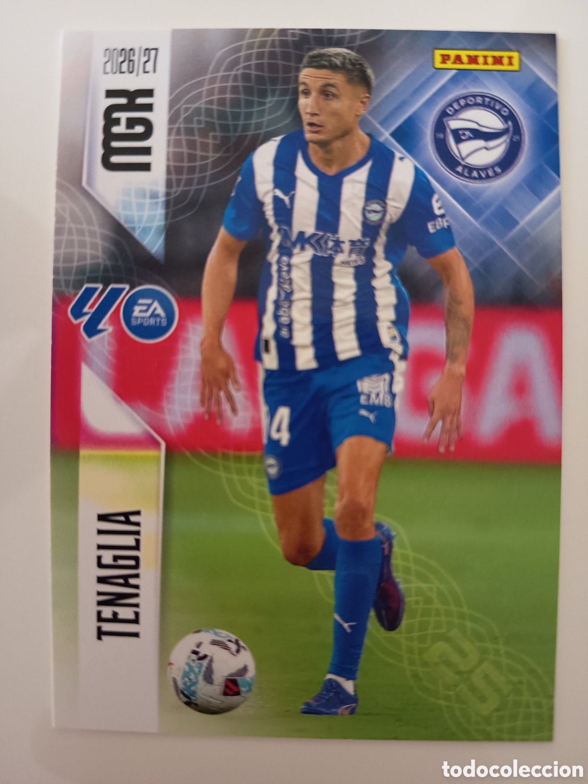 Cromos de f&uacute;tbol: 23 Tenaglia Alav&eacute;s megacracks 2026-2027