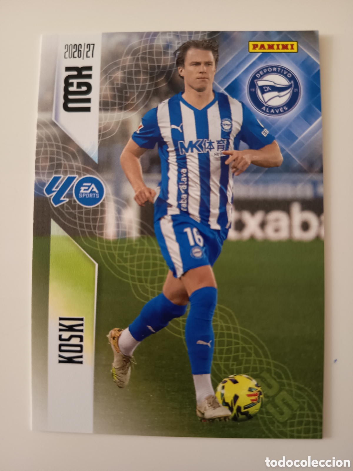 Cromos de f&uacute;tbol: 24 Koski Alav&eacute;s megacracks 2026-2027