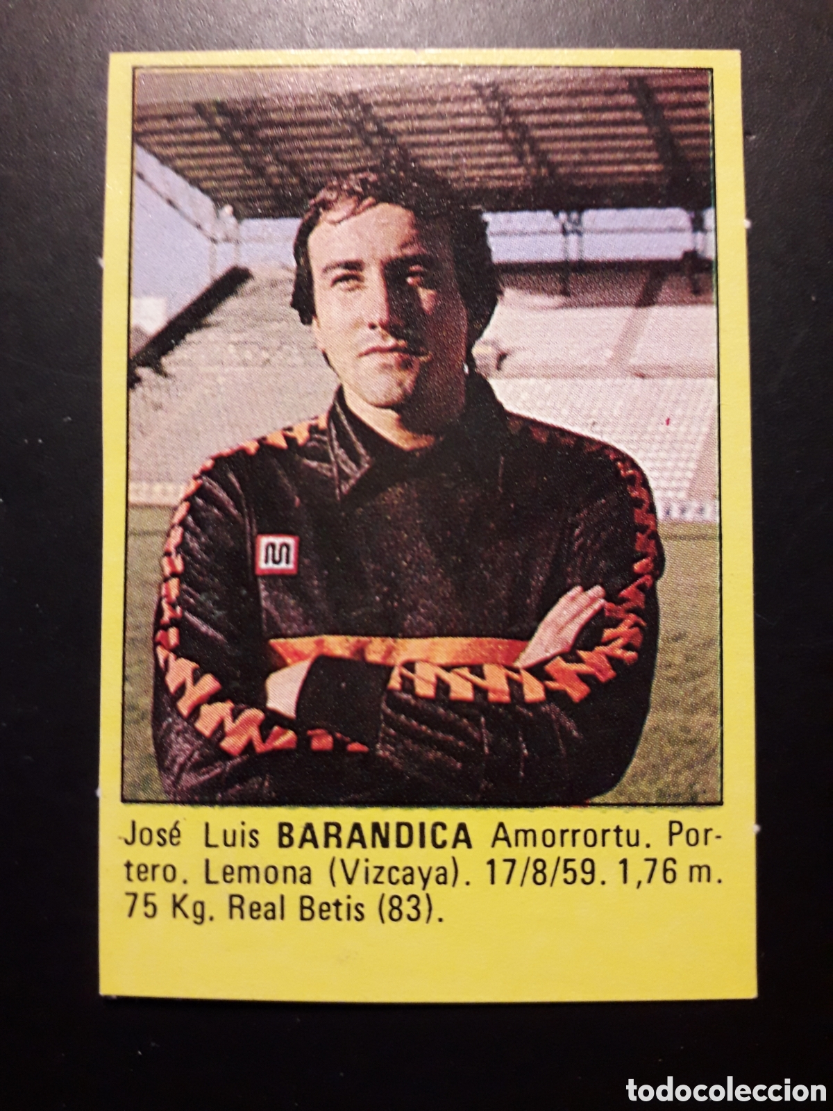 Cromos de f&uacute;tbol: BARANDICA BETIS SUPER F&Uacute;TBOL 84 83-84 1983-1984 ROLL&Aacute;N DESPEGADO PEDIDO M&Iacute;NIMO 3&euro;