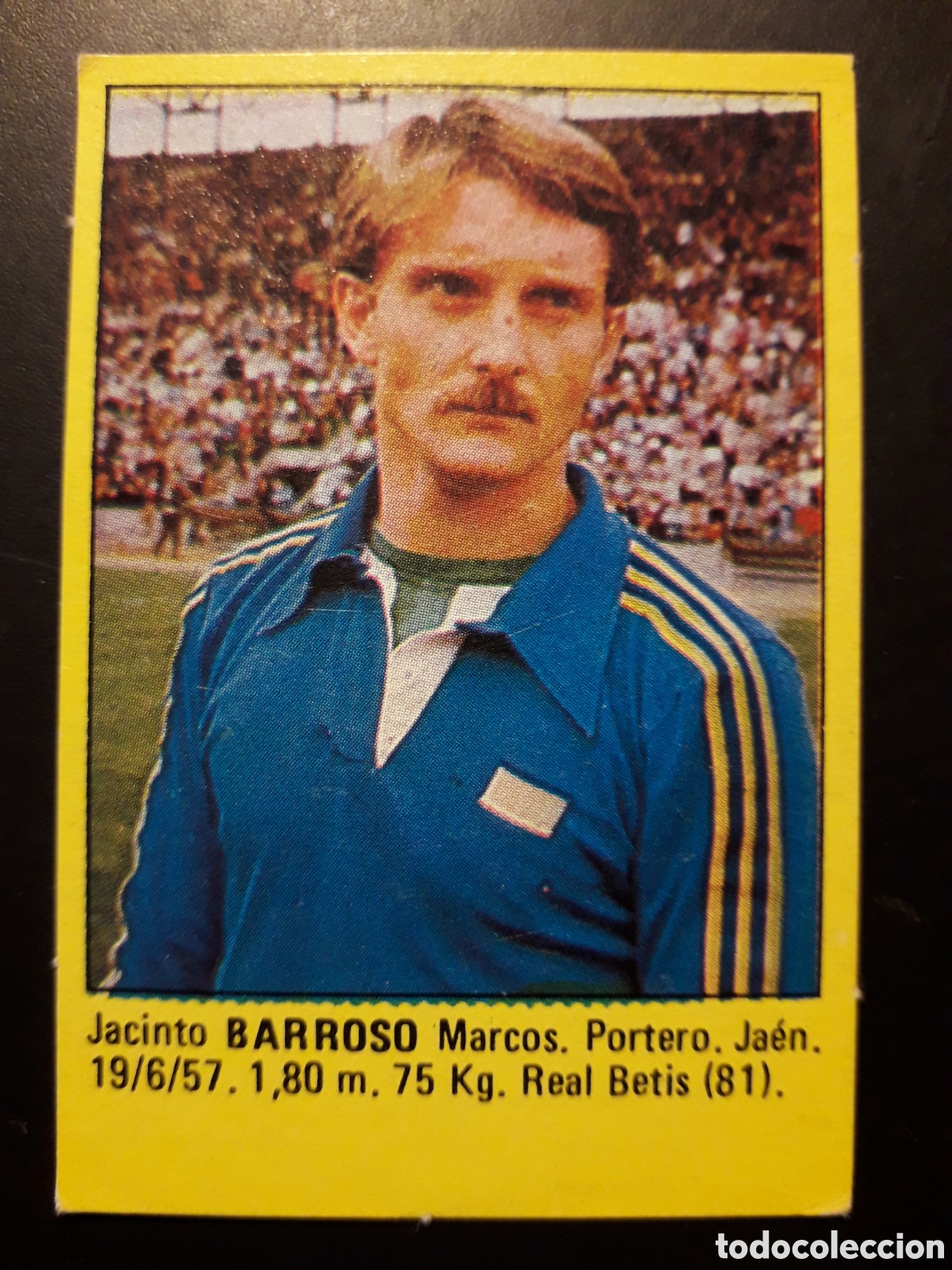 Cromos de f&uacute;tbol: BARROSO BETIS SUPER F&Uacute;TBOL 84 83-84 1983-1984 ROLL&Aacute;N DESPEGADO PEDIDO M&Iacute;NIMO 3&euro;