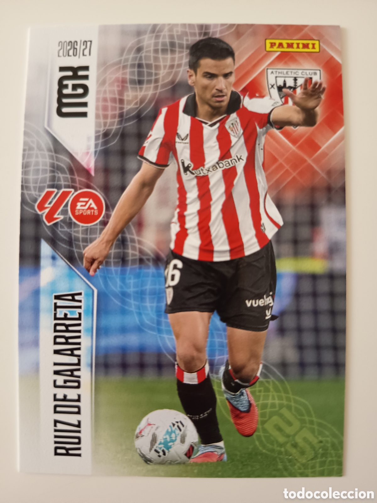 Cromos de f&uacute;tbol: 45 Ruiz de Galarreta Ath bilbao megacracks 2026-2027