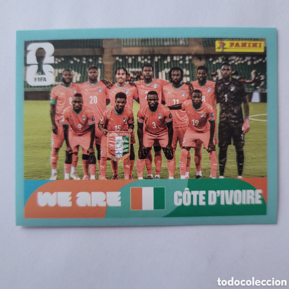 Cromos de f&uacute;tbol: CIV 13 We are Cote D'Ivoire [Sticker] / FIFA World Cup 2026