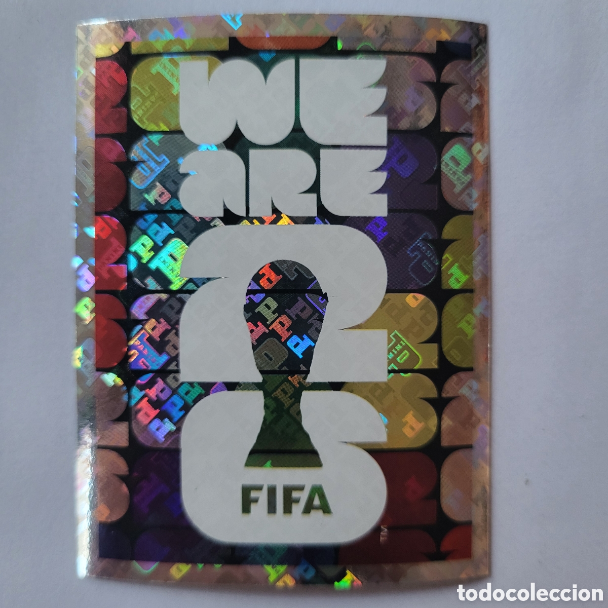 Cromos de f&uacute;tbol: FWC 4 We are FIFA 26 [Sticker, Logo] / FIFA World Cup 2026