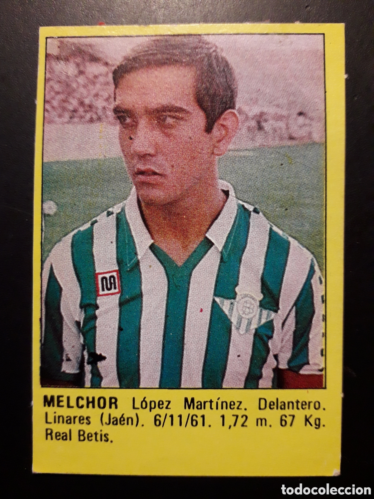 Cromos de f&uacute;tbol: MELCHOR BETIS SUPER F&Uacute;TBOL 84 83-84 1983-1984 ROLL&Aacute;N DESPEGADO PEDIDO M&Iacute;NIMO 3&euro;