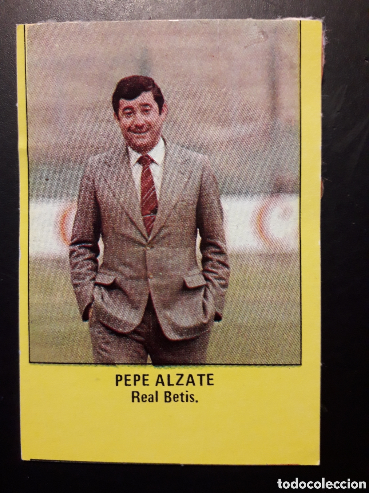 Cromos de Futebol: PEPE ALZATE ENTRENADOR BETIS SUPER F&Uacute;TBOL 84 83-84 1983-1984 ROLL&Aacute;N DESPEGADO PEDIDO M&Iacute;NIMO 3&euro;