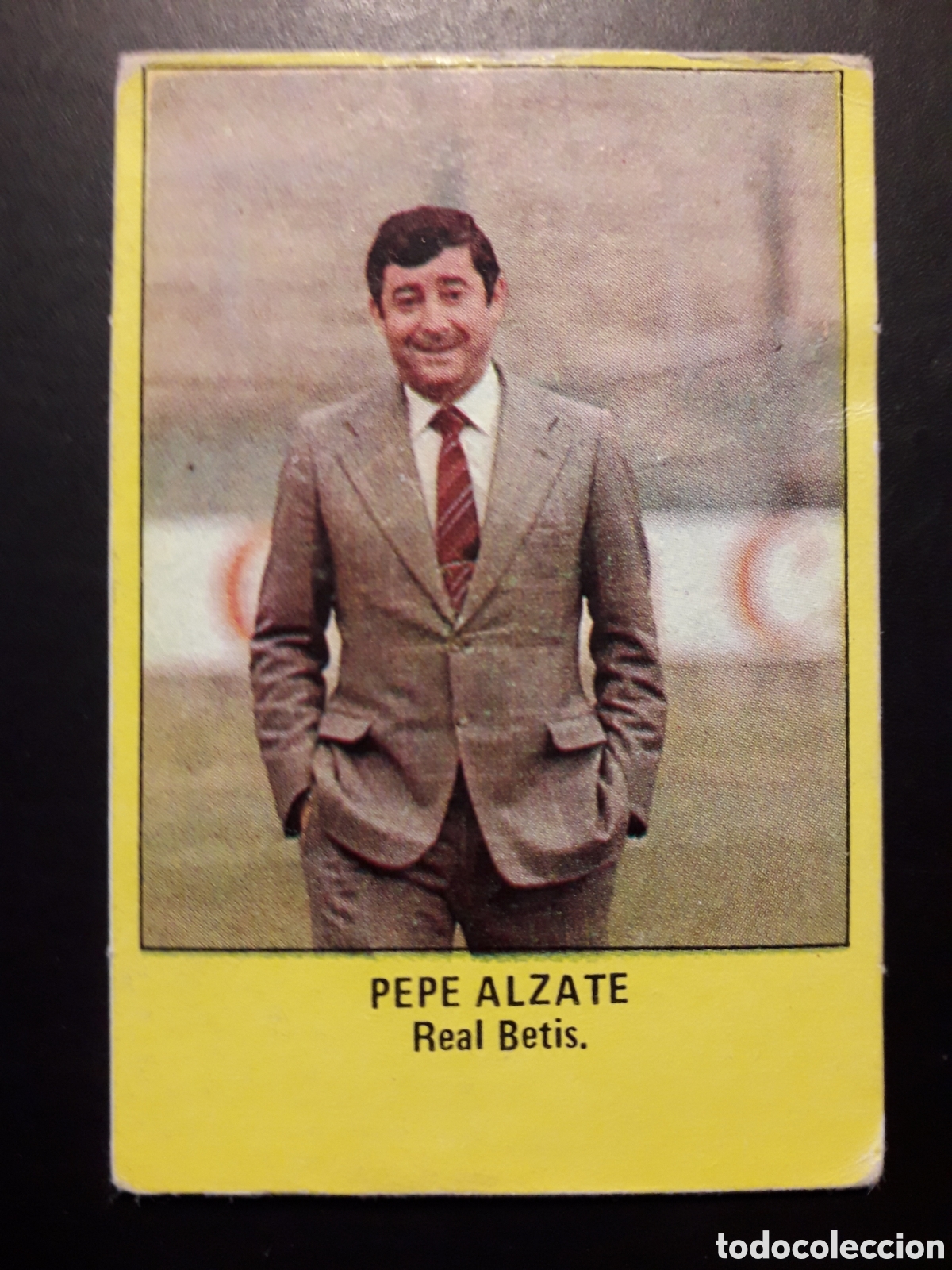 Football Stickers: PEPE ALZATE ENTRENADOR BETIS SUPER F&Uacute;TBOL 84 83-84 1983-1984 ROLL&Aacute;N DESPEGADO PEDIDO M&Iacute;NIMO 3&euro;
