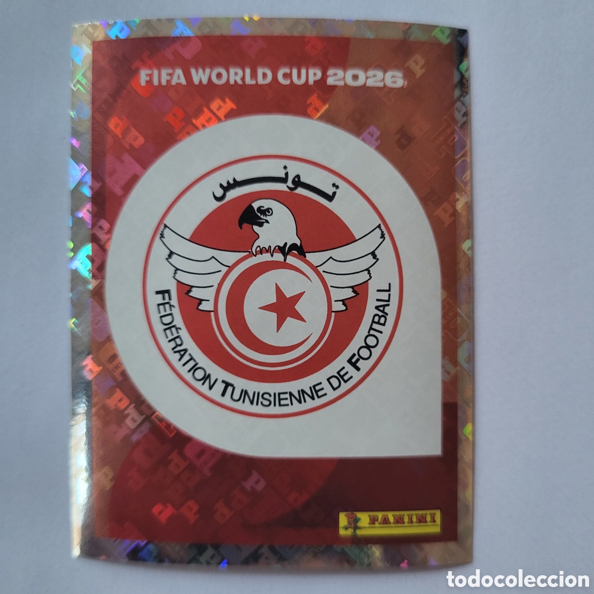 Football Stickers: TUN 1 Tunez [Sticker, Escudo] / FIFA World Cup 2026