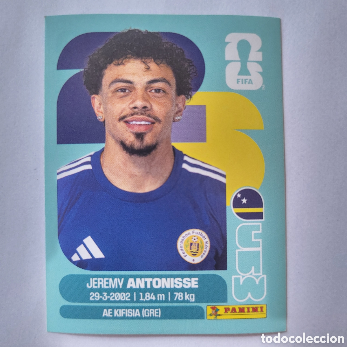 Cromos de Futebol: CUW 18 Jeremy Antonisse [Sticker] / FIFA World Cup 2026