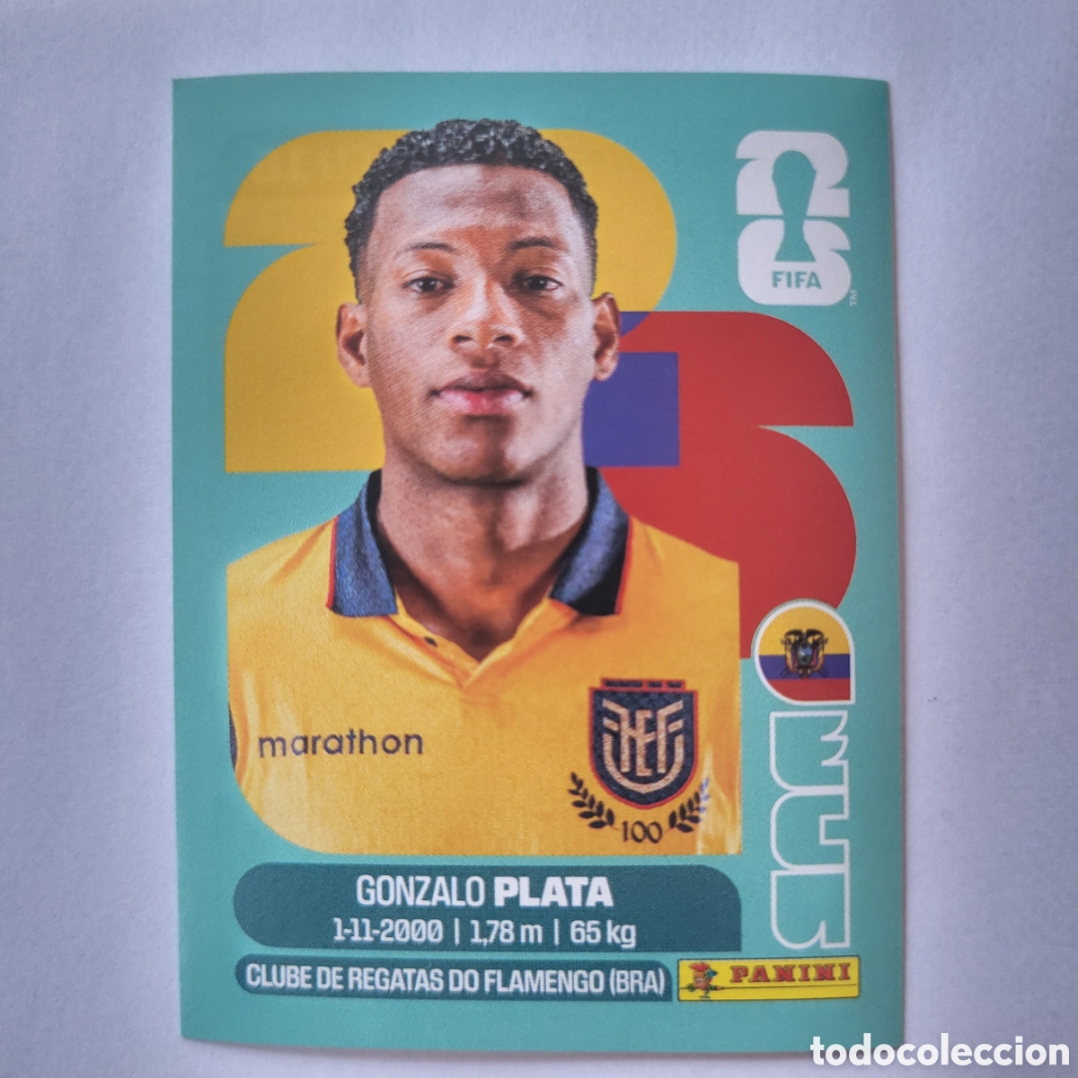 Cromos de Futebol: ECU 16 Gonzalo Plata [Sticker] / FIFA World Cup 2026