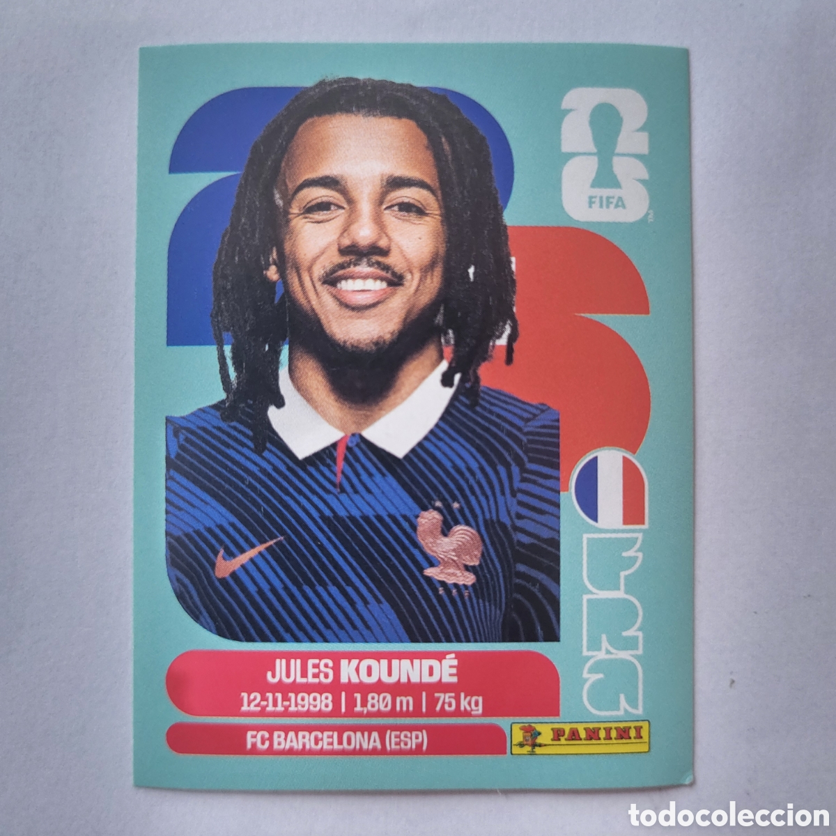 Cromos de Futebol: FRA 5 Jules Kounde [Sticker] / FIFA World Cup 2026