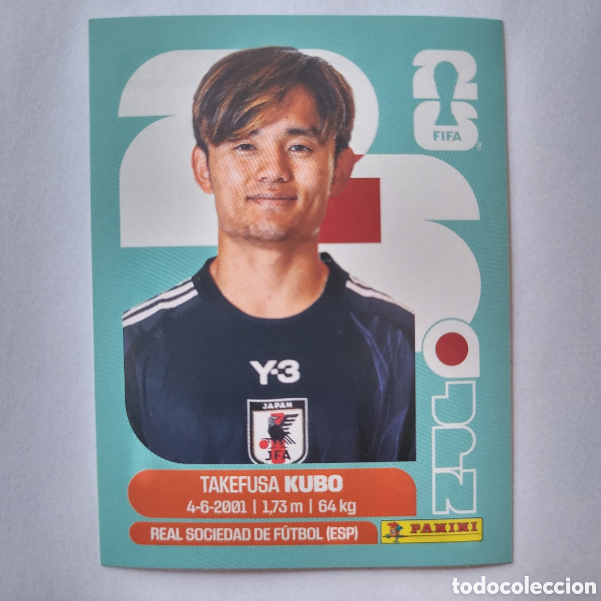 Cromos de Futebol: JPN 12 Takefusa Kubo [Sticker] / FIFA World Cup 2026