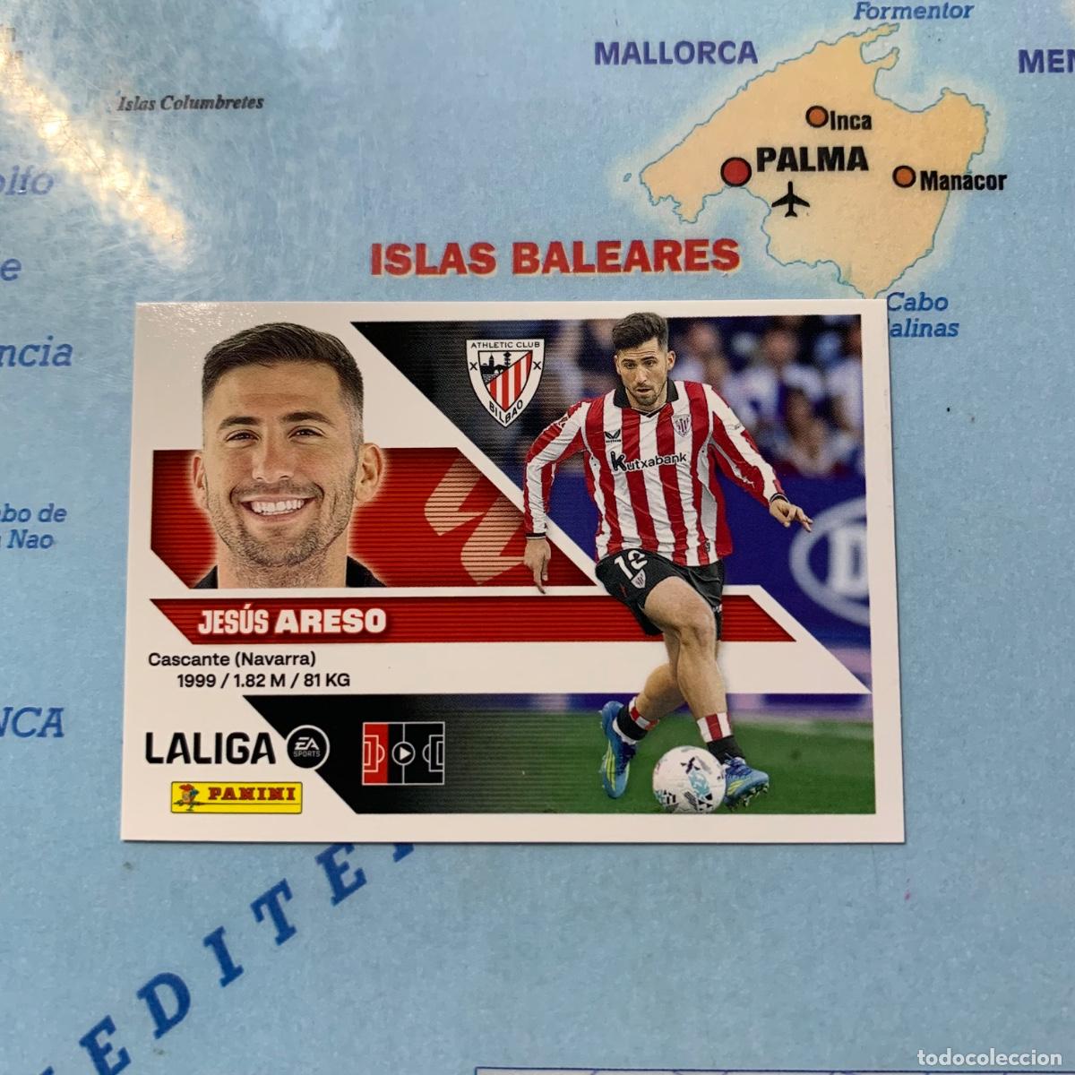 Cromos de f&uacute;tbol: Areso n&uacute;mero 5 del Athletic de Bilbao cromo de la liga este 26-27 2026-2027