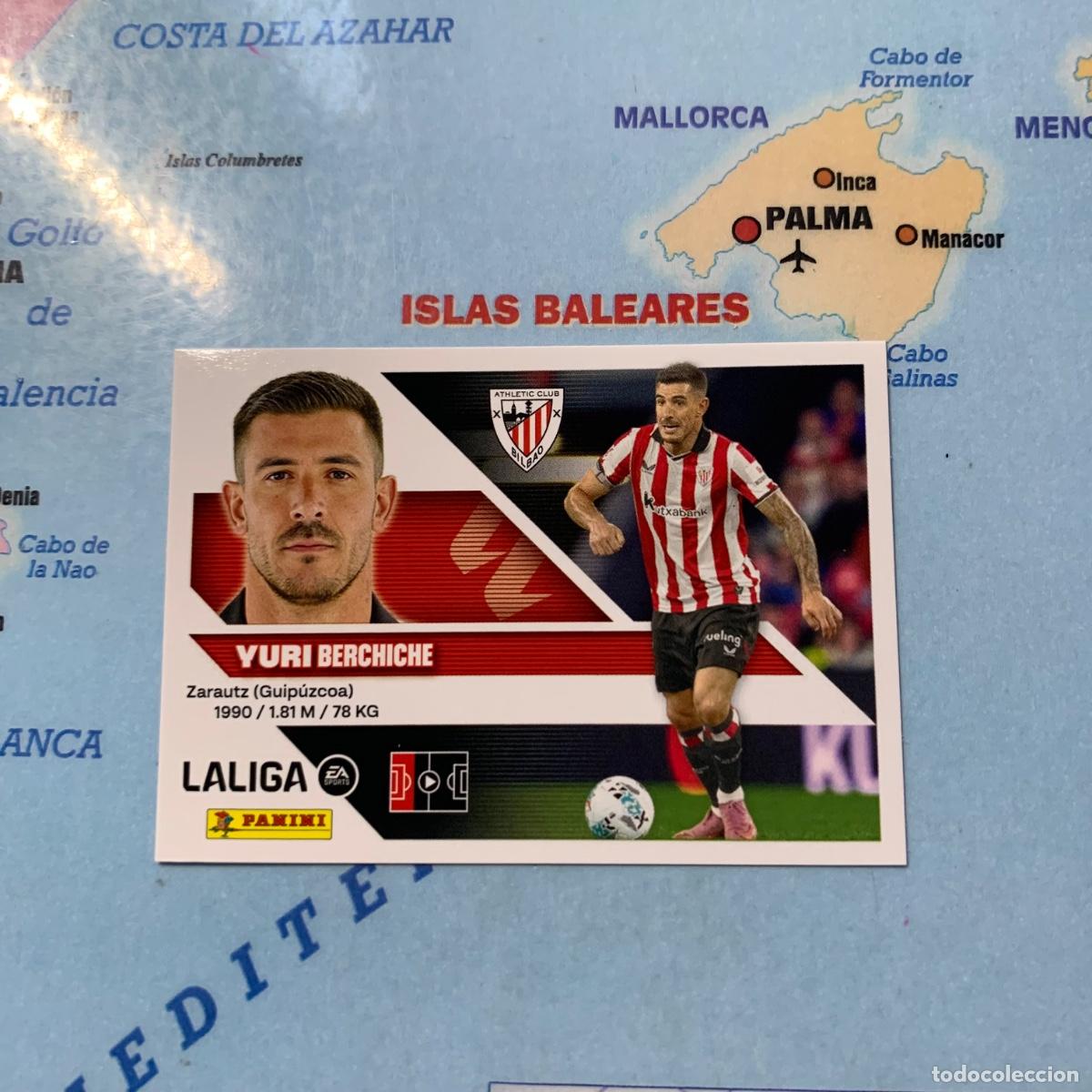 Cromos de f&uacute;tbol: Yuri n&uacute;mero 9A del Athletic de Bilbao cromo de la liga este 26-27 2026-2027