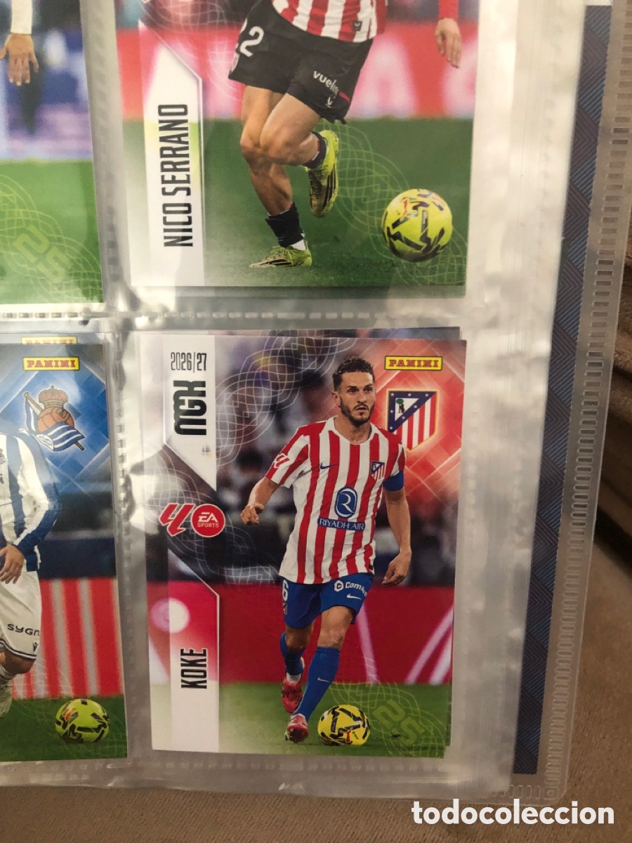Cromos de f&uacute;tbol: Megacracks 2026 2027 Koke 64 at Madrid