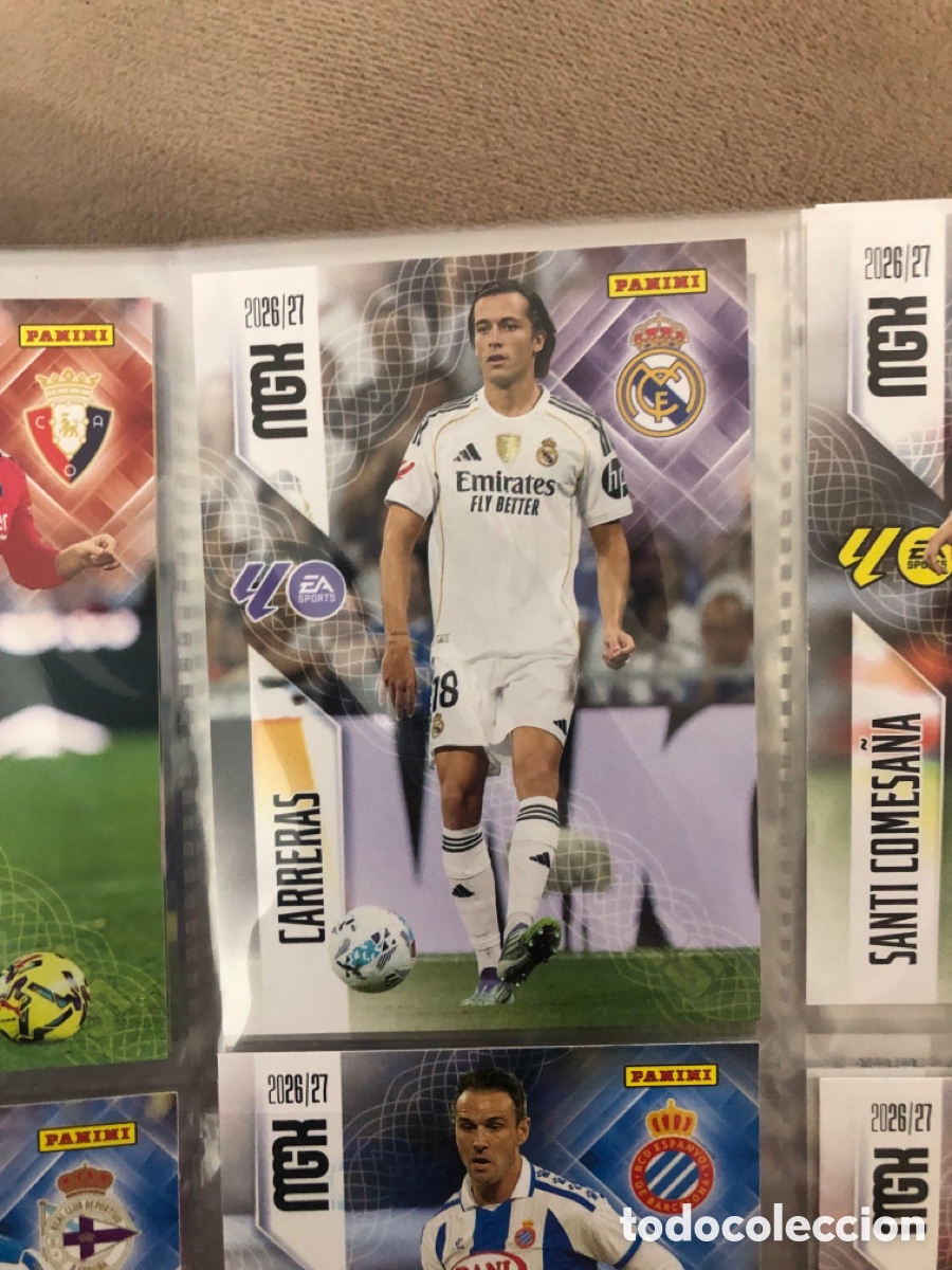 Cromos de f&uacute;tbol: Megacracks 2026 2027 carreras 224 real mafrid