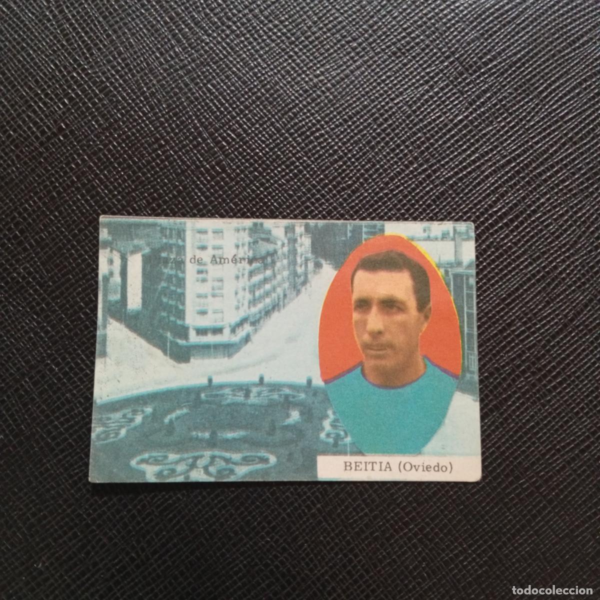 Fu&szlig;ball-Sticker: BEITIA OVIEDO FHER 1963 1964 CROMO FUTBOL 63 64 LIGA - SIN PEGAR - A131 PG37