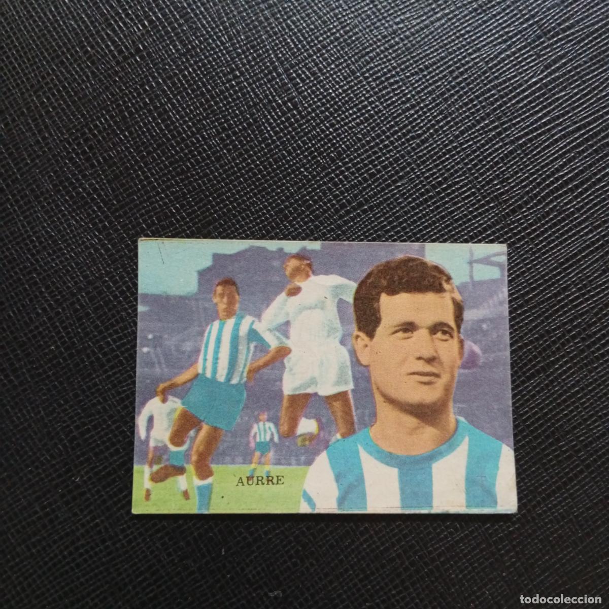 Cromos de f&uacute;tbol: AURRE MALAGA FHER 1962 1963 CROMO FUTBOL 62 63 LIGA - DESPEGADO - A131 PG55