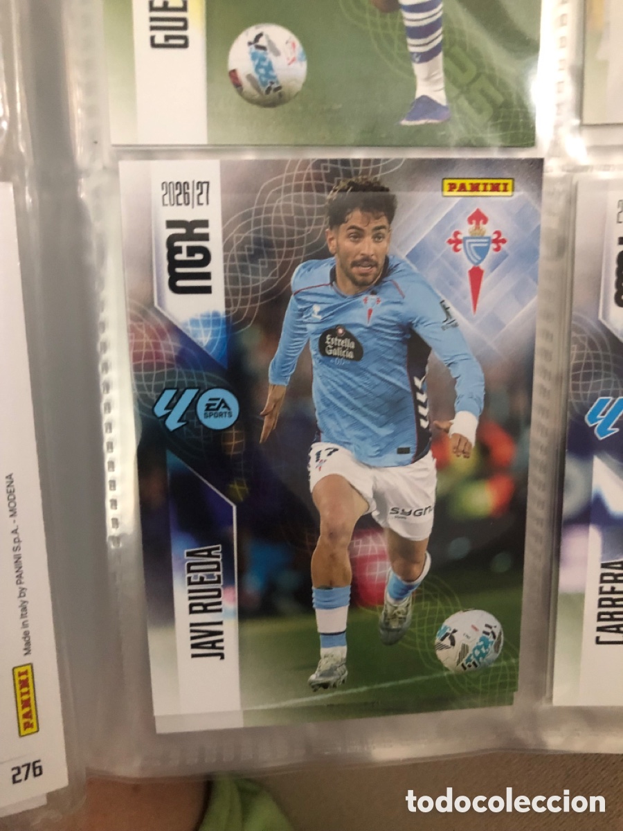 Cromos de f&uacute;tbol: Megacracks 2026 2027 Javi rueda 112 celta