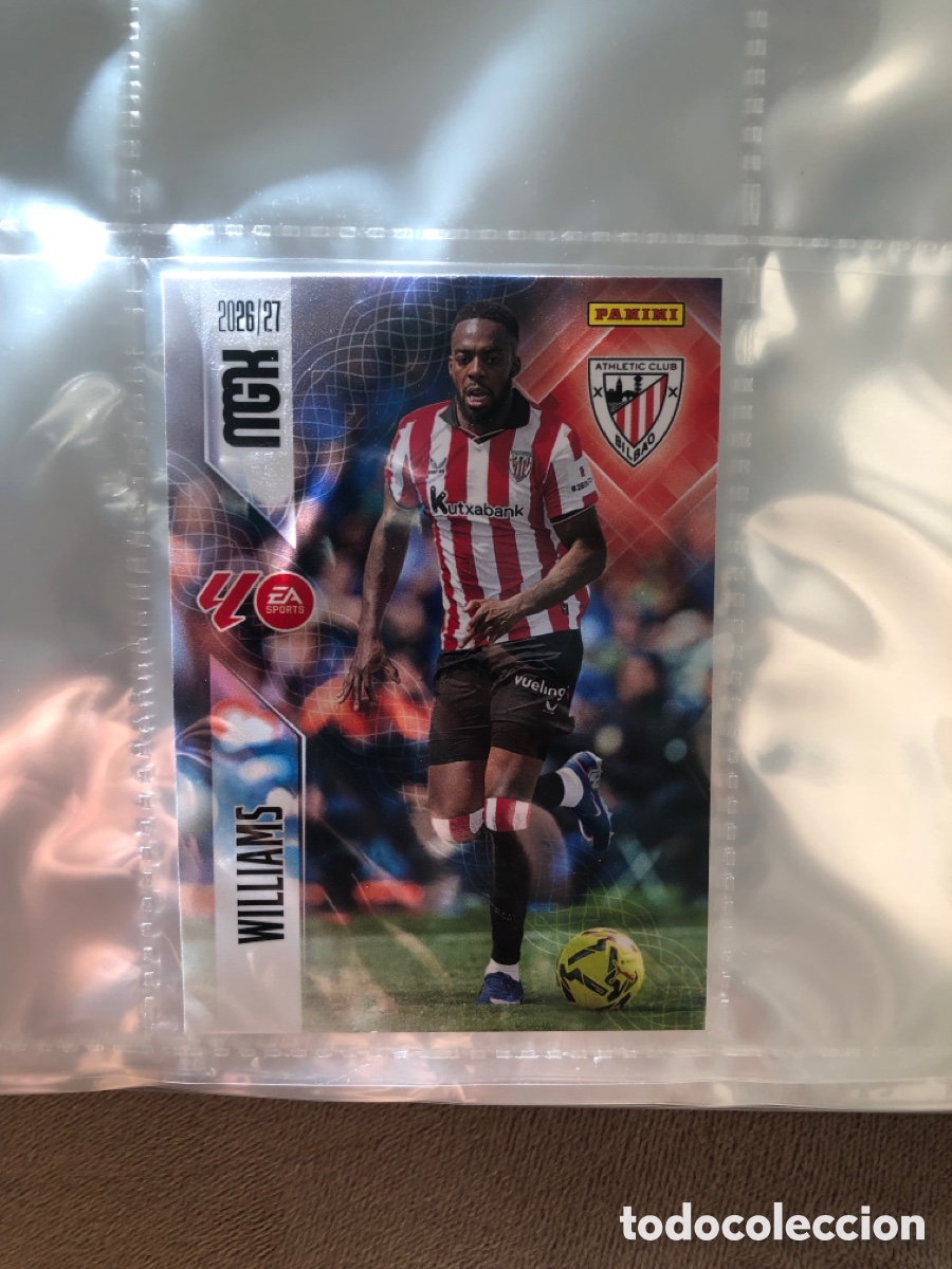 Cromos de f&uacute;tbol: Megacracks 2026 2027 Williams 52 ath Bilbao
