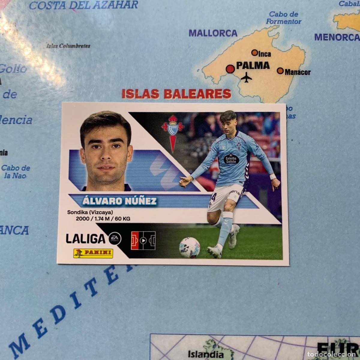 Cromos de f&uacute;tbol: Alvaro nu&ntilde;ez n&uacute;mero 5 del Celta cromo de la liga este 26-27 2026-2027