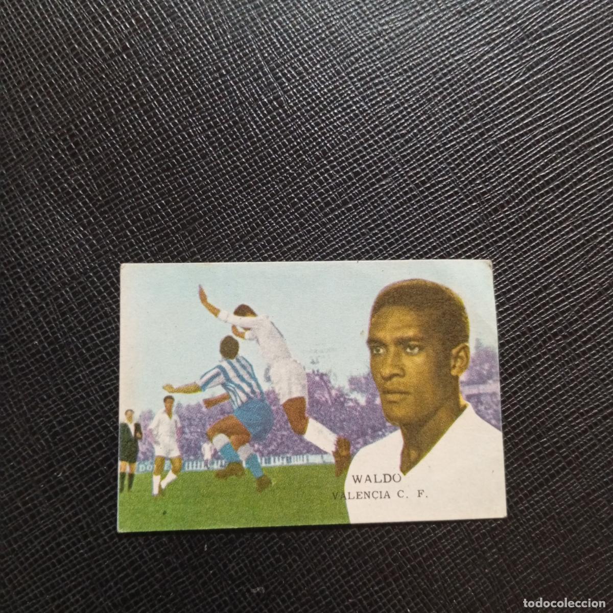 Cromos de f&uacute;tbol: WALDO VALENCIA FHER 1962 1963 CROMO FUTBOL 62 63 LIGA - SIN PEGAR - A131 PG136