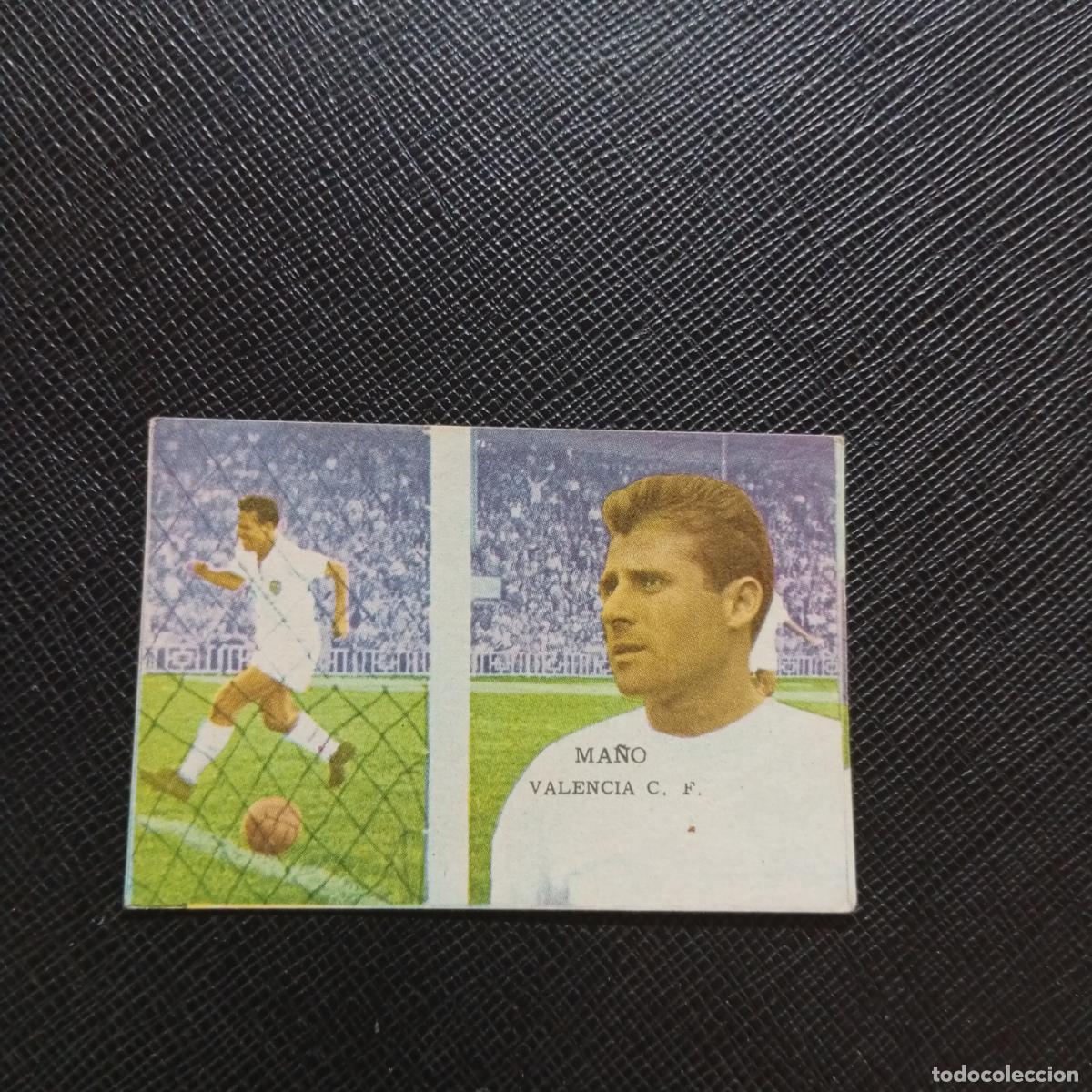 Cromos de f&uacute;tbol: MA&Ntilde;O VALENCIA FHER 1962 1963 CROMO FUTBOL 62 63 LIGA - SIN PEGAR - A131 PG136
