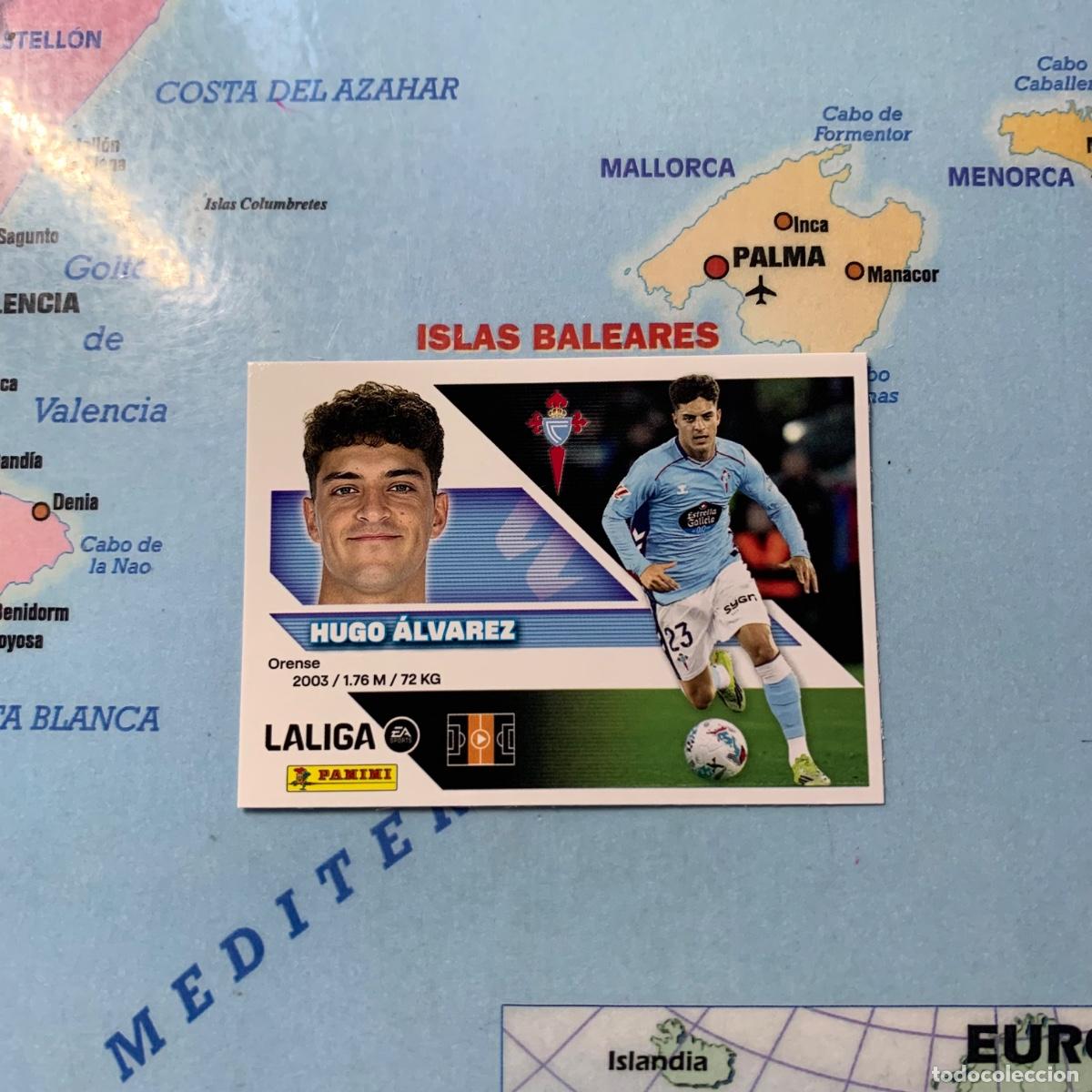 Cromos de f&uacute;tbol: Hugo &Aacute;lvarez n&uacute;mero 13 del Celta cromo de la liga este 26-27 2026-2027