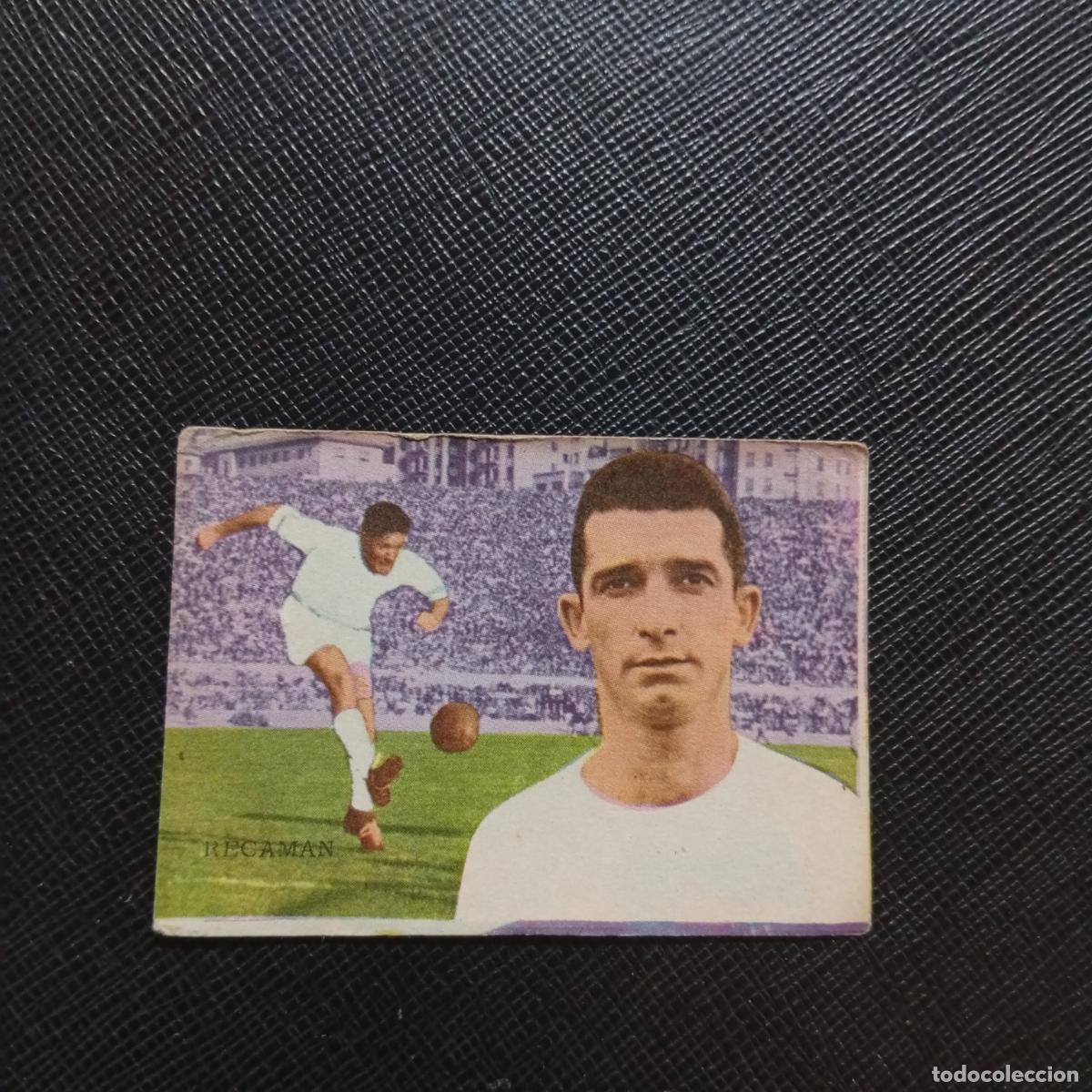 Cromos de f&uacute;tbol: RECAMAN VALENCIA FHER 1962 1963 CROMO FUTBOL 62 63 LIGA - SIN PEGAR - A131 PG181