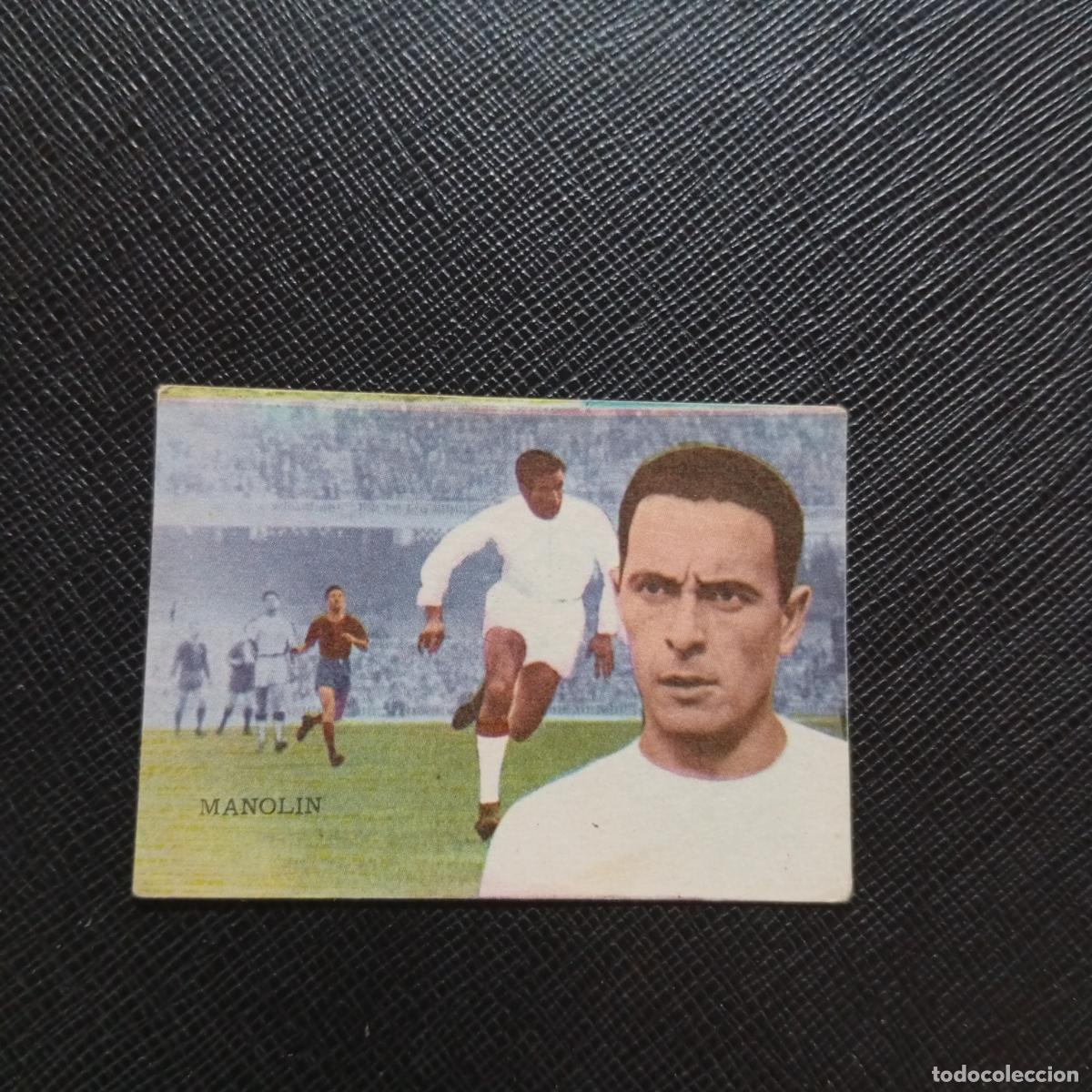 Cromos de f&uacute;tbol: MANOLIN SEVILLA FHER 1962 1963 CROMO FUTBOL 62 63 LIGA - SIN PEGAR - A131 PG181
