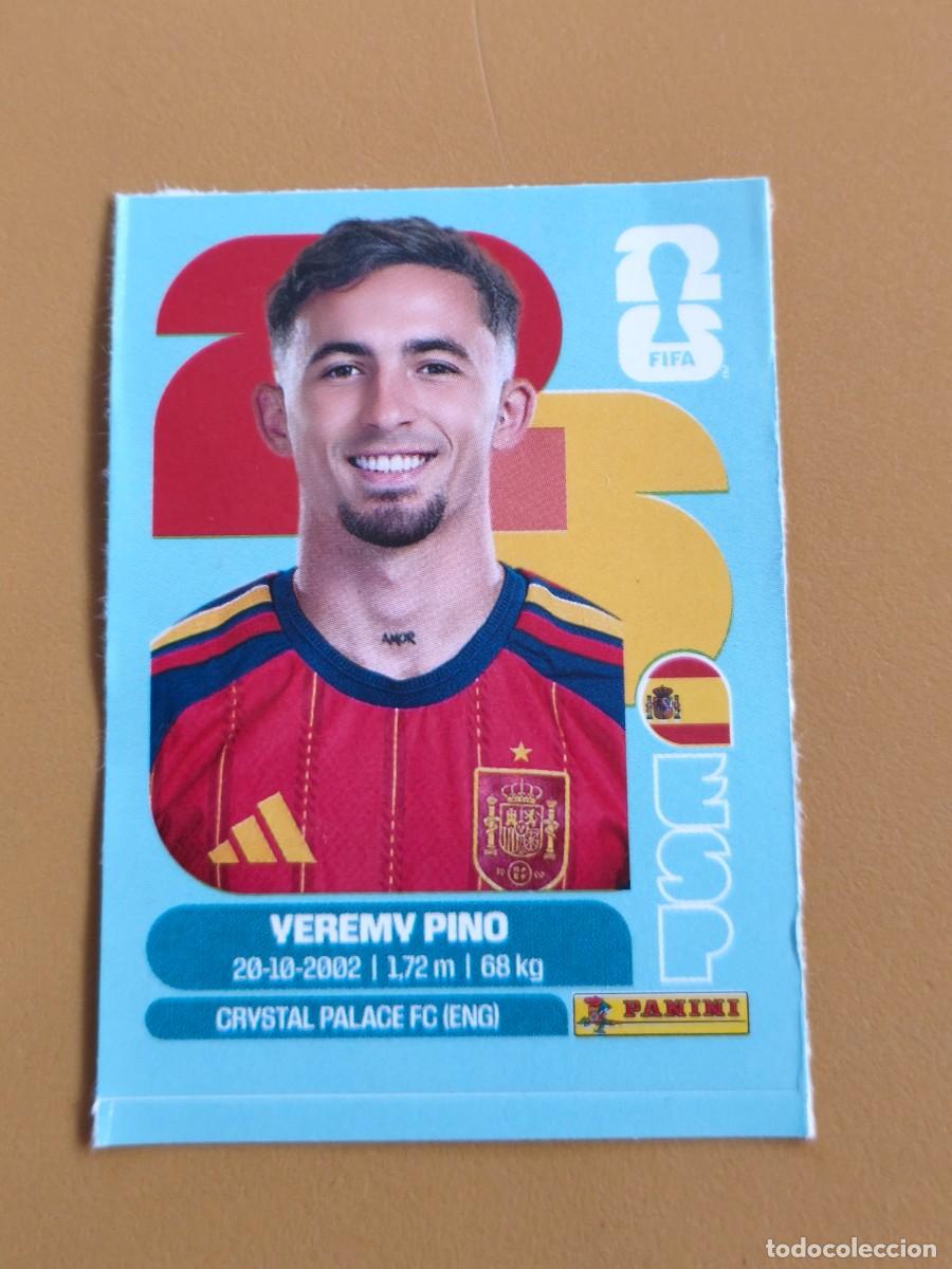 Cromos de f&uacute;tbol: yeremy pino, fifa world cup 2026. mundial futbol