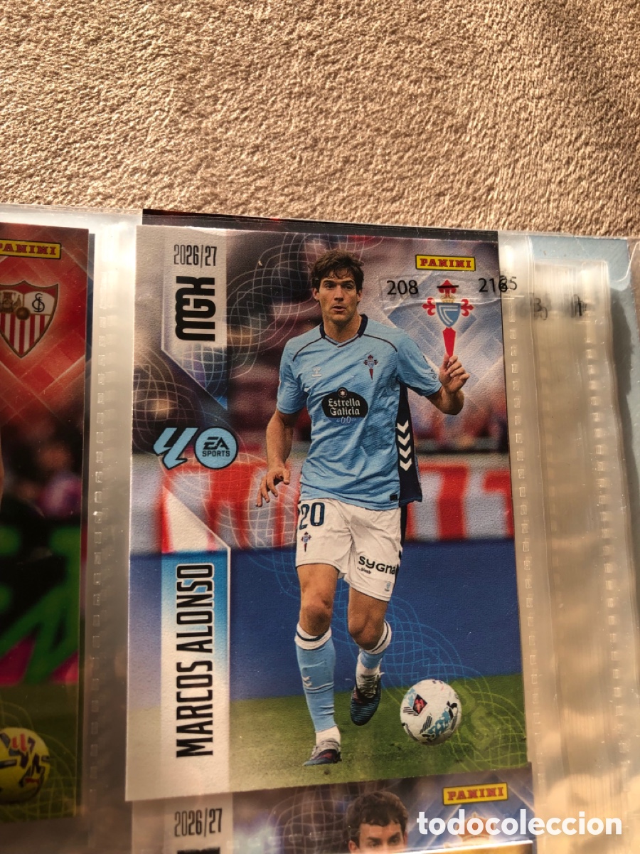 Cromos de f&uacute;tbol: Megacracks 2026 2027 marcos alonso 116 celta