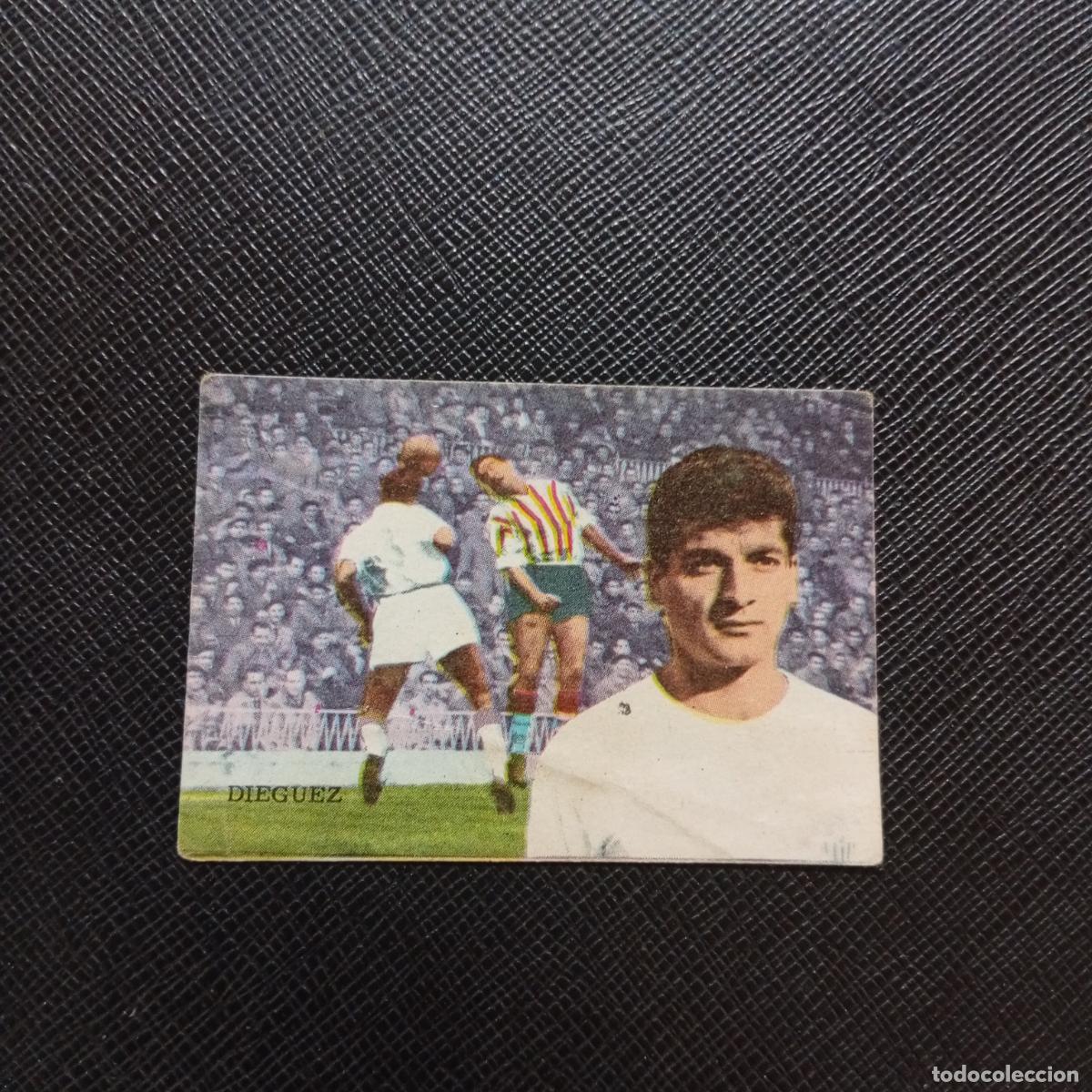 Cromos de f&uacute;tbol: DIEGUEZ VALENCIA FHER 1962 1963 CROMO FUTBOL 62 63 LIGA - DESPEGADO - A131 PG217