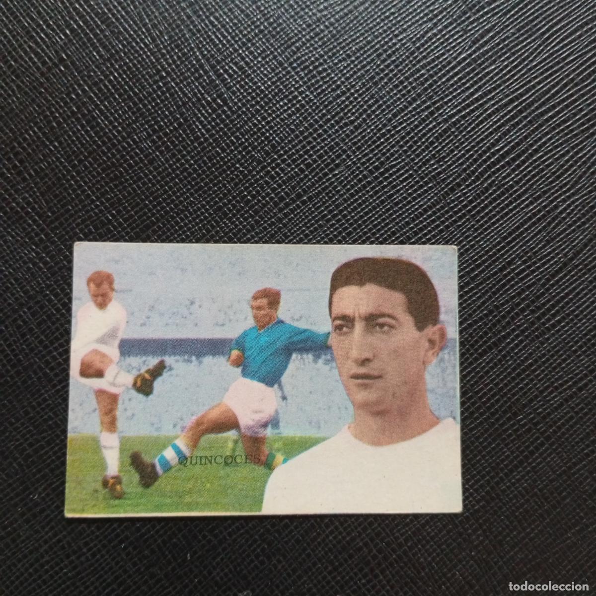 Cromos de f&uacute;tbol: QUINCOCES VALENCIA FHER 1962 1963 CROMO FUTBOL 62 63 LIGA - SIN PEGAR - A131 PG235