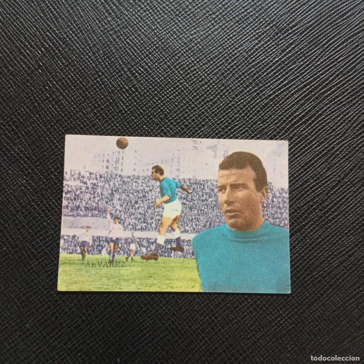 Cromos de f&uacute;tbol: ALVAREZ OVIEDO FHER 1962 1963 CROMO FUTBOL 62 63 LIGA - SIN PEGAR - A131 PG280