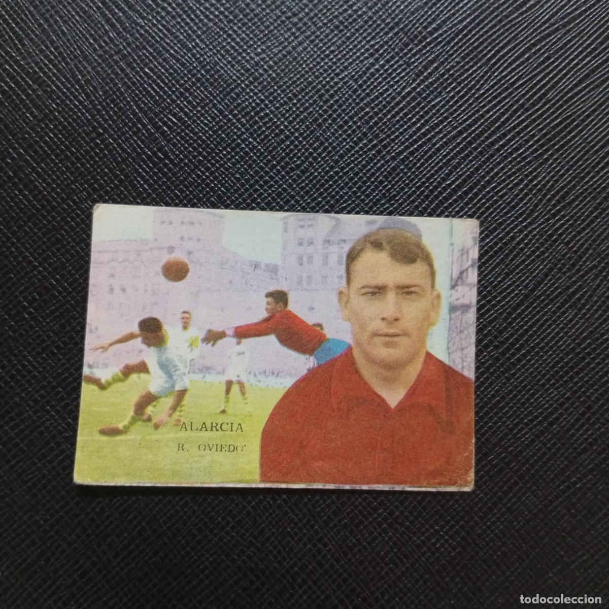 Cromos de f&uacute;tbol: ALARCIA OVIEDO FHER 1962 1963 CROMO FUTBOL 62 63 LIGA - SIN PEGAR - A131 PG280
